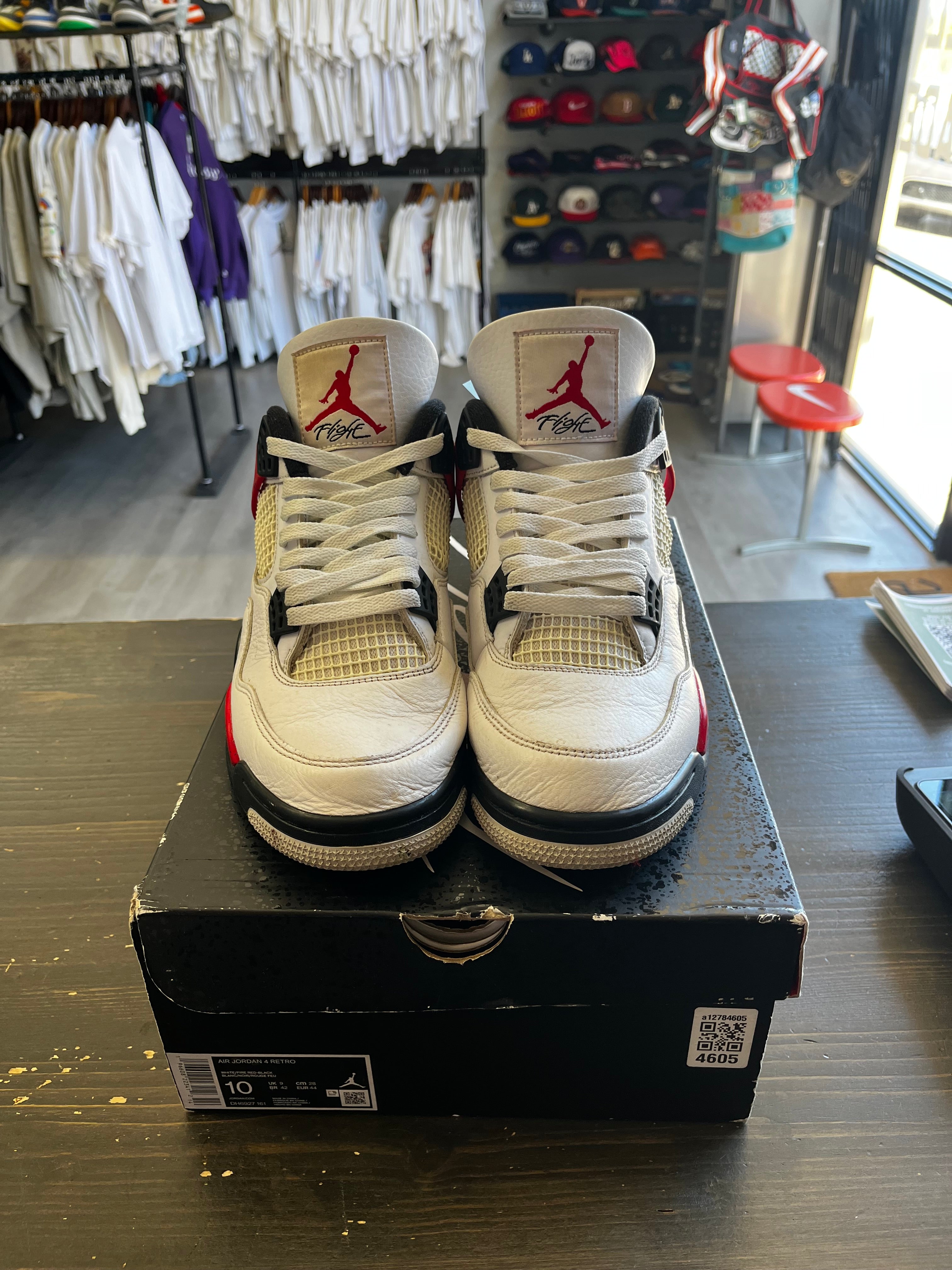 Pre-Owned Jordan 4 Retro Red Cement