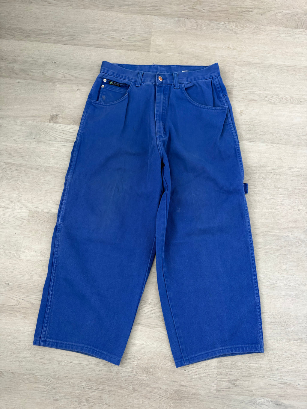 Impaq Jeans Blue Baggy Carpenter Pants