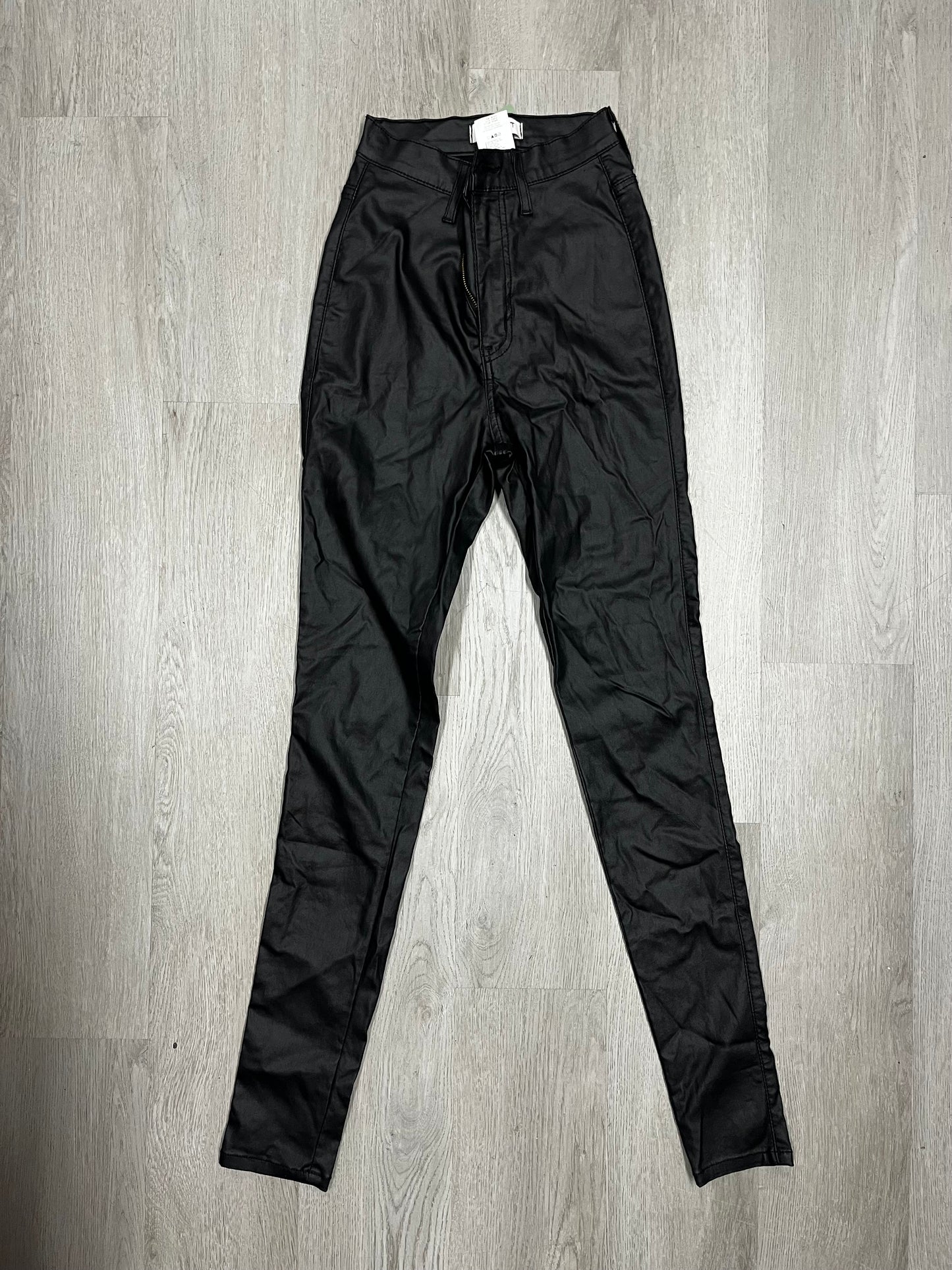 Vintage Vibrant Leather Pants