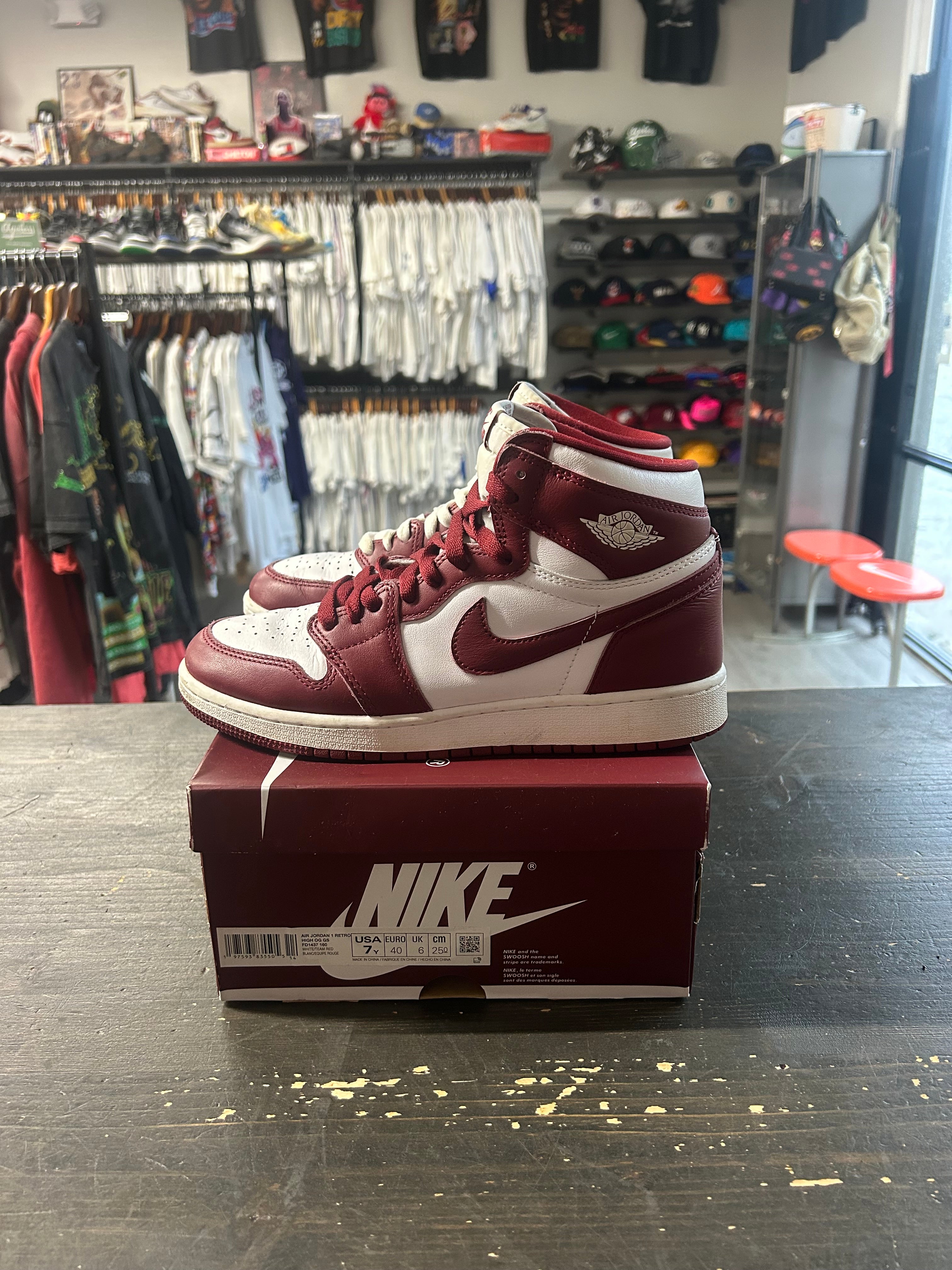 Pre-Owned Jordan 1 Retro High OG Team Red