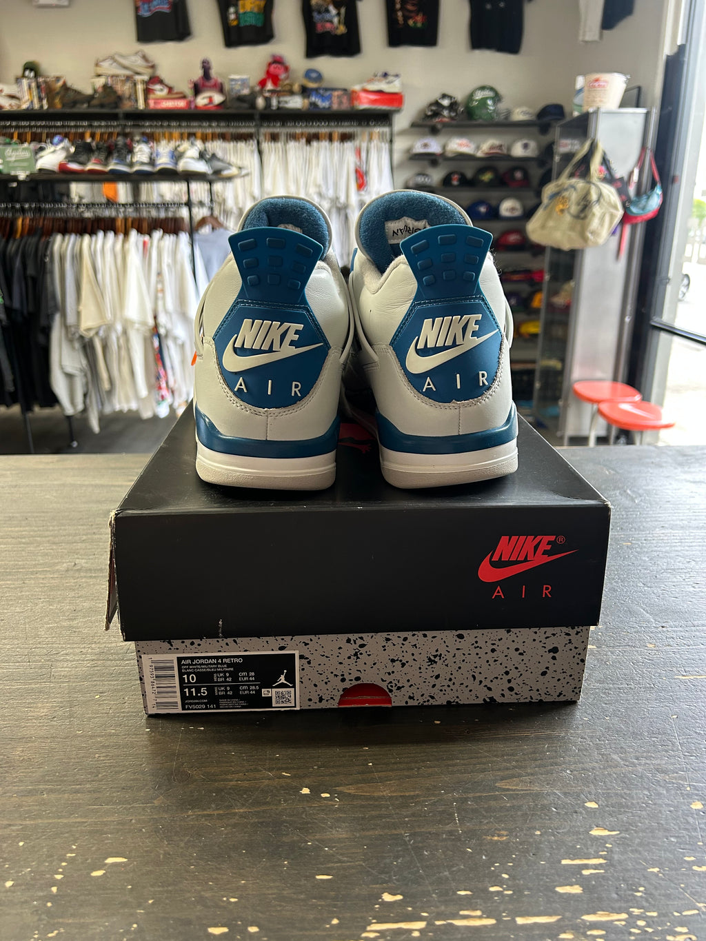 Pre-Owned Jordan 4 Retro Military Blue (2024)