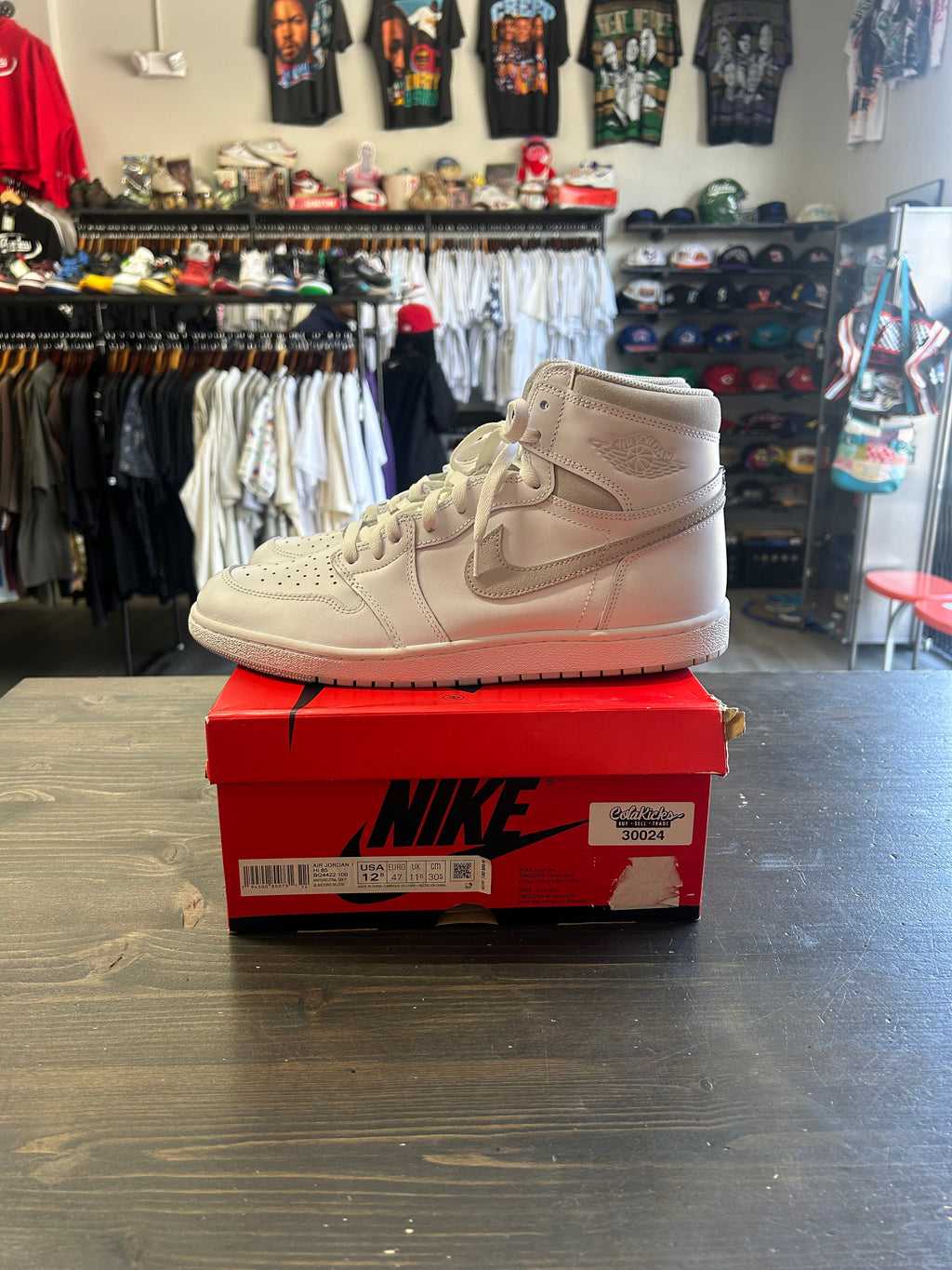 Pre-owned Air Jordan 1 Hi 85 Neutral Grey