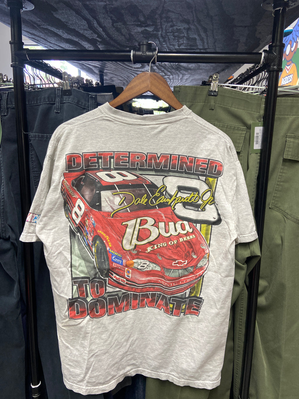 Dale Earnhardt Determined To Dominate Racing Tee