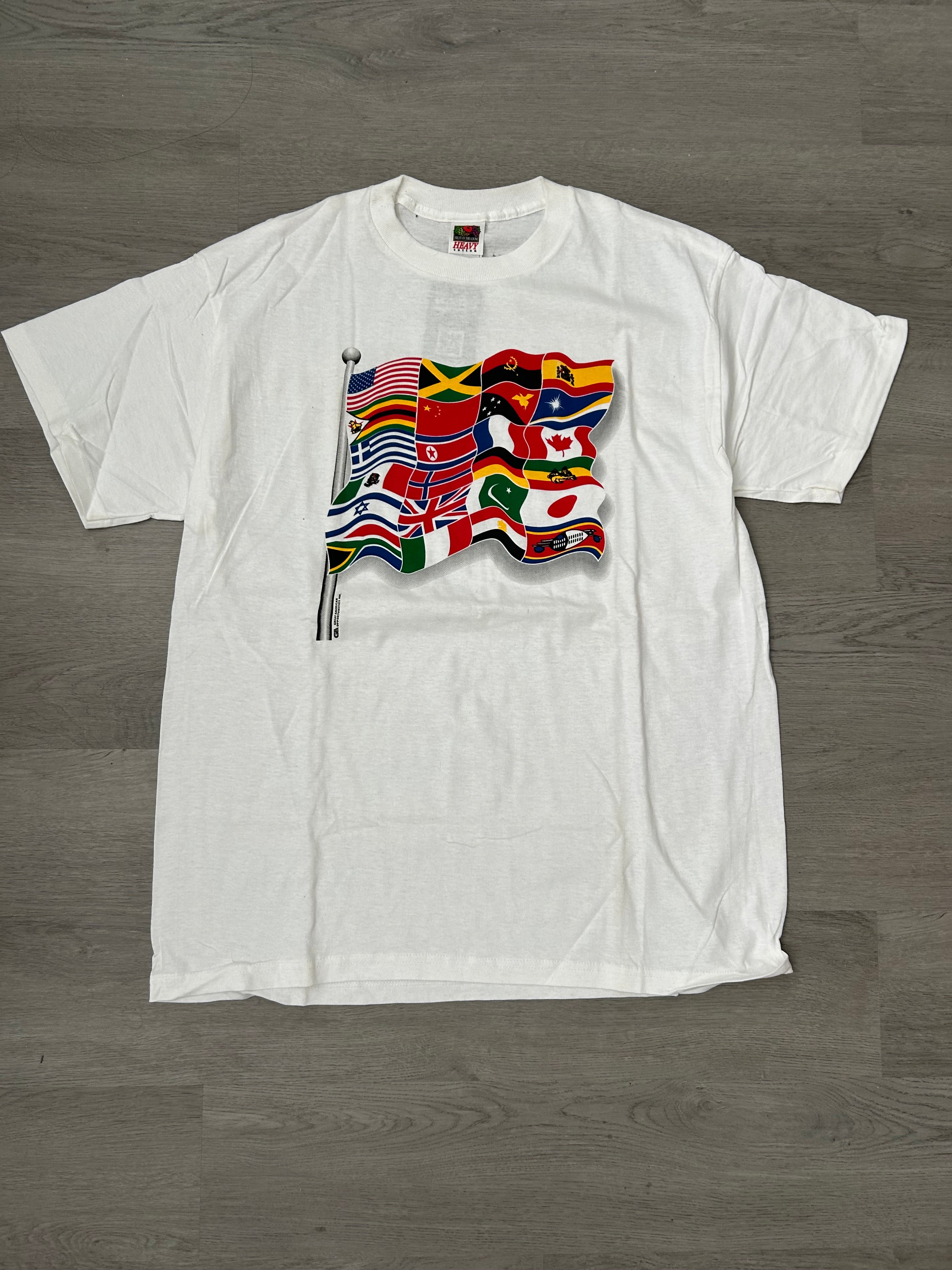 Vintage Countries Flag Tee