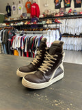 Pre-owned Rick Owen’s Women’s Geobasket Brown Milk