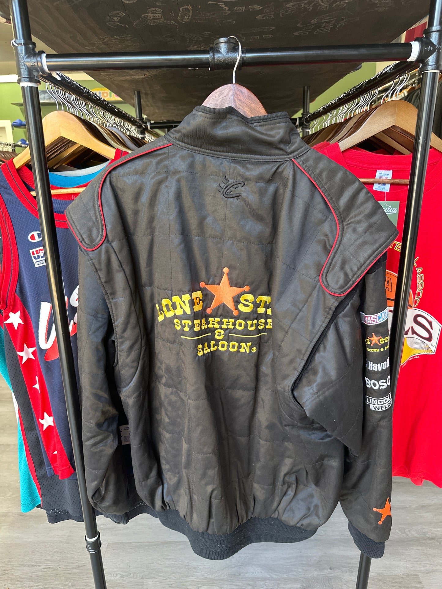 David Stremme Lone Star Steakhouse Racing Jacket