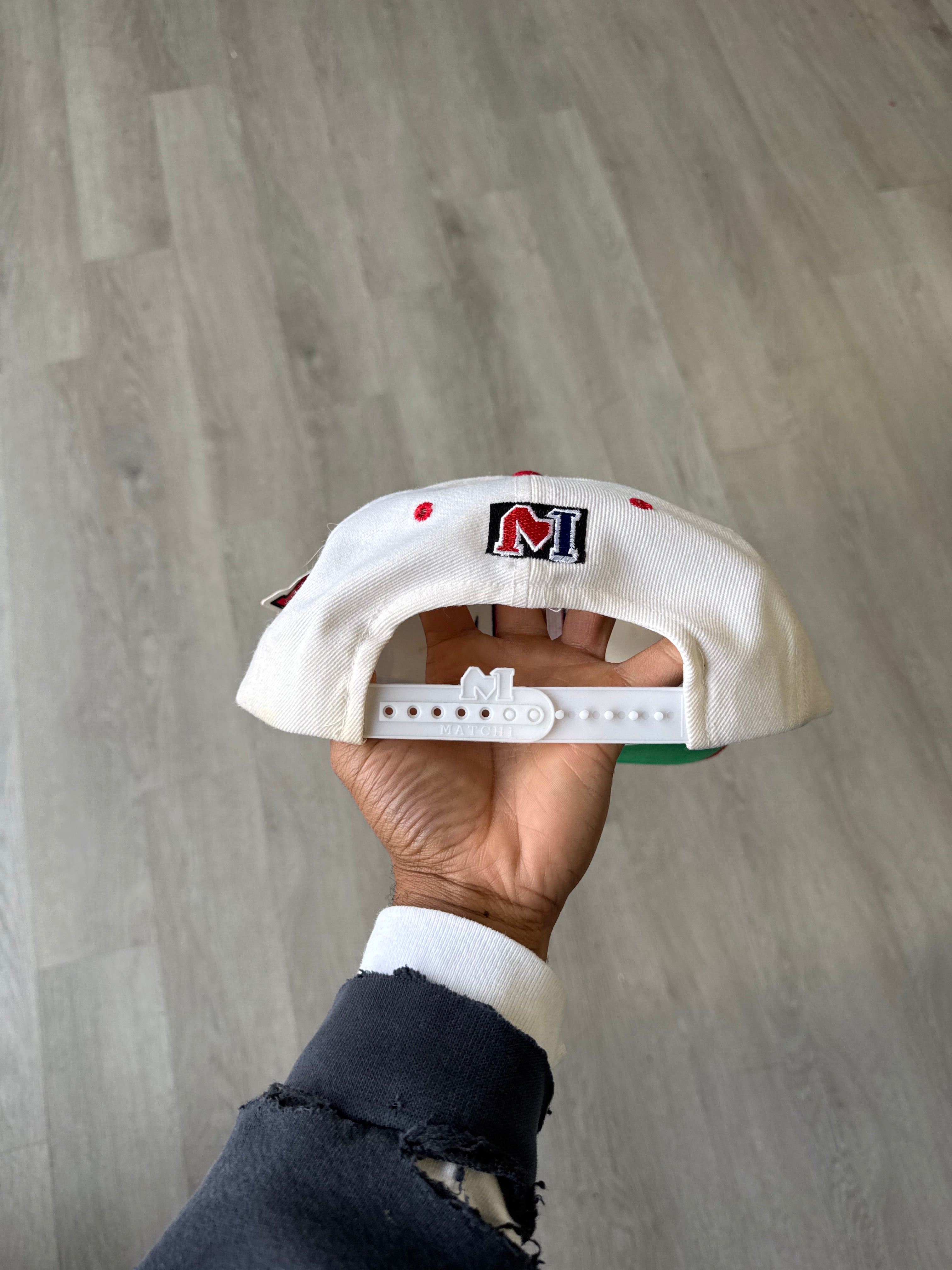 Vintage Match 1 Howard University Bison Snap Back Hat