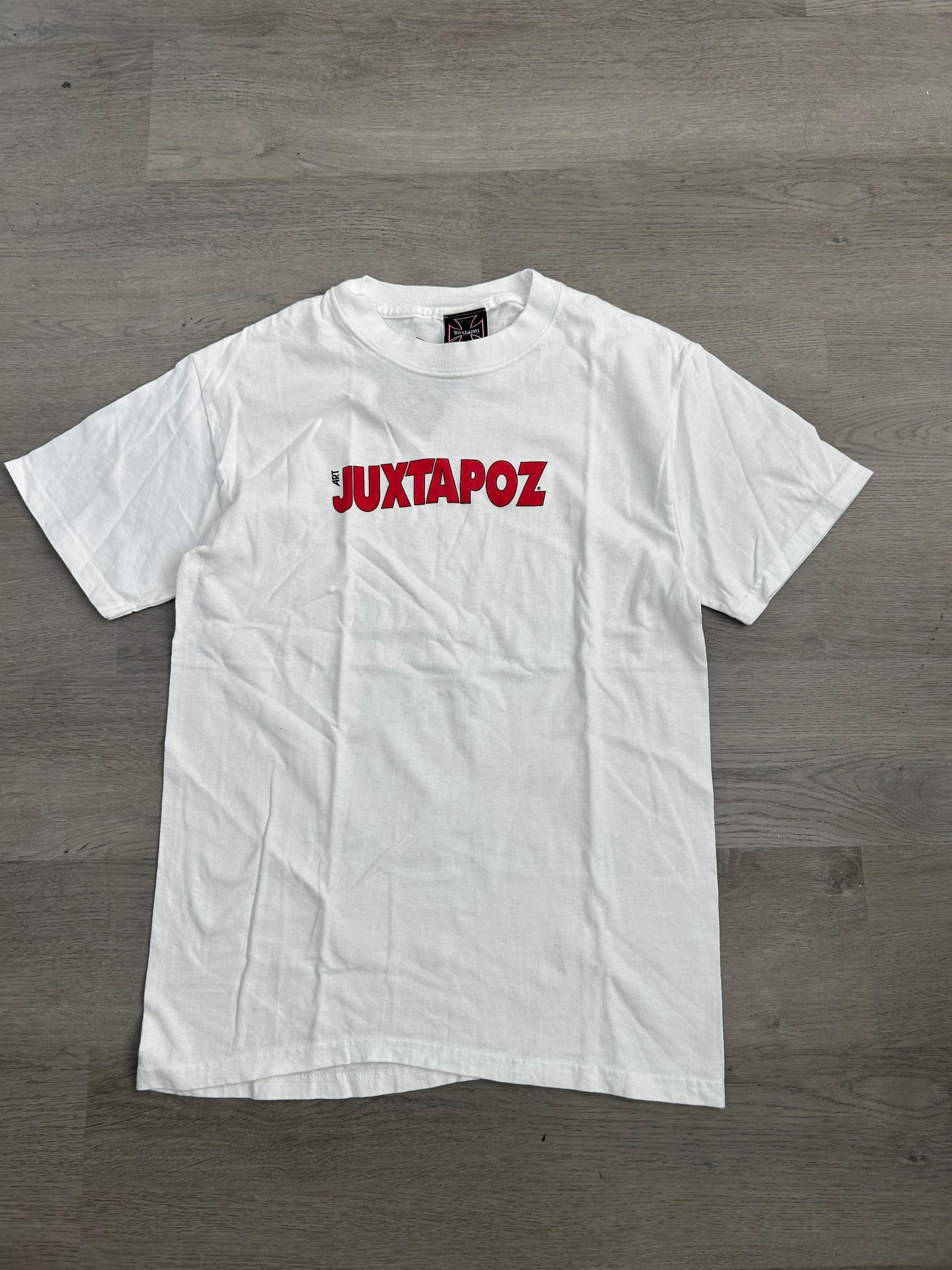 White Red Juxtapoz Logo Twe