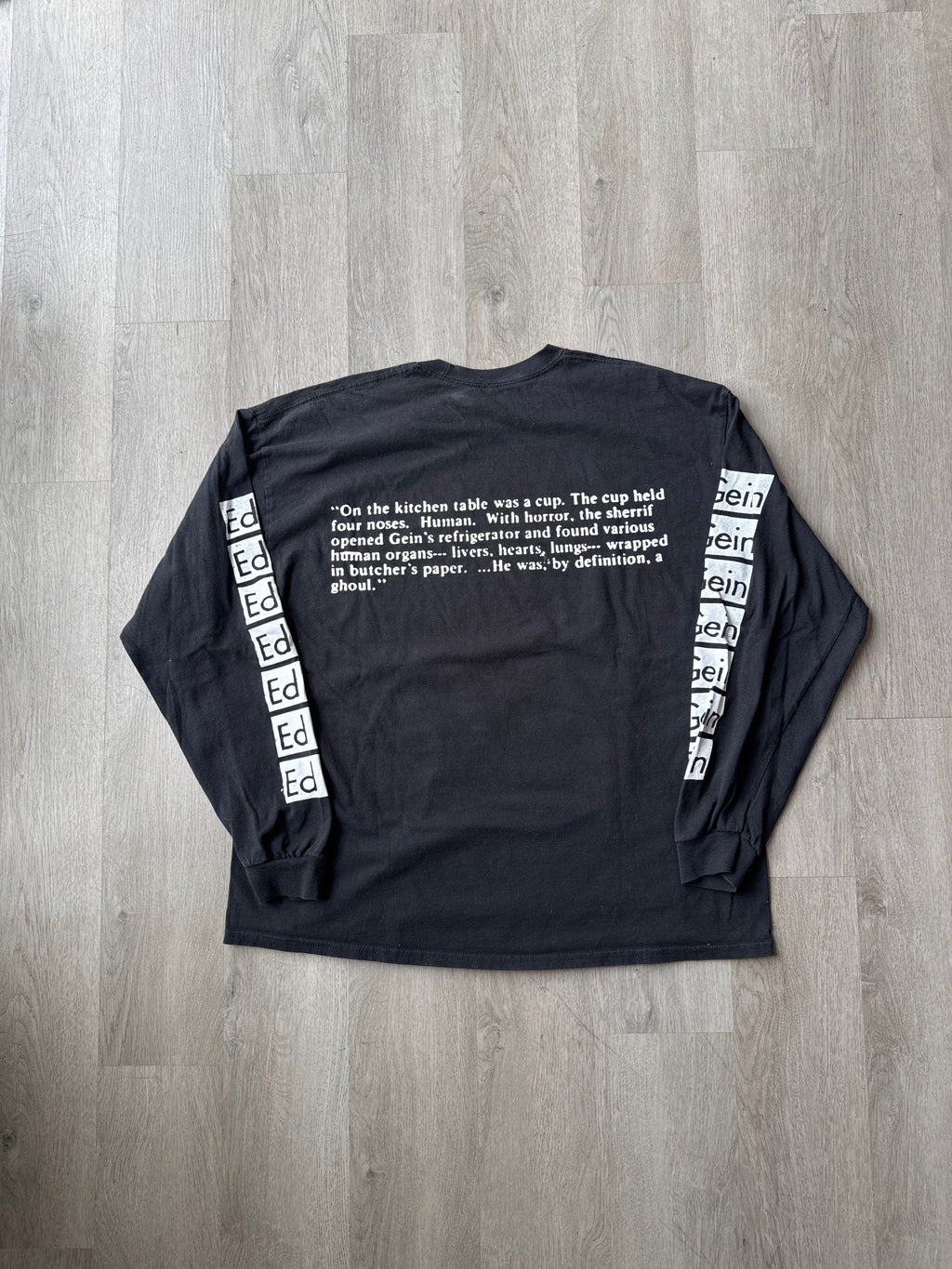 Vintage Ed Gein All Over Print Long Sleeve