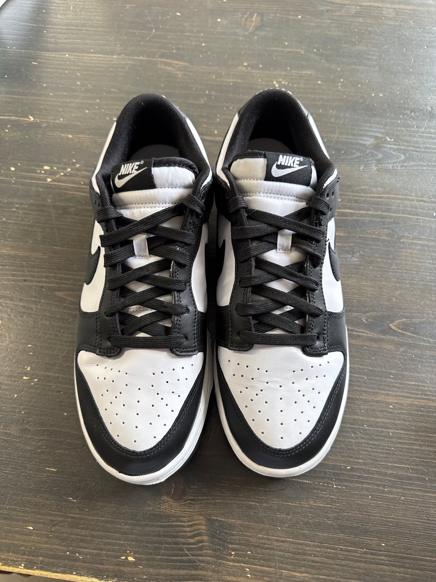 Pre-owned Nike Dunk Low Black White Panda
