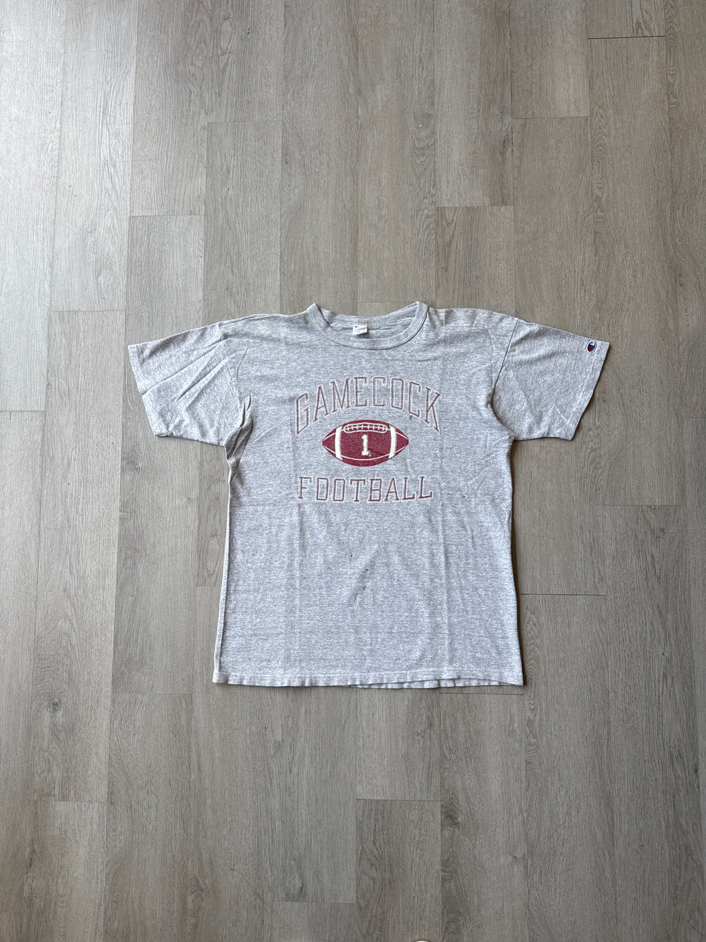 Vintage 80s Champions University Of South Carolina Gamecocks Tee