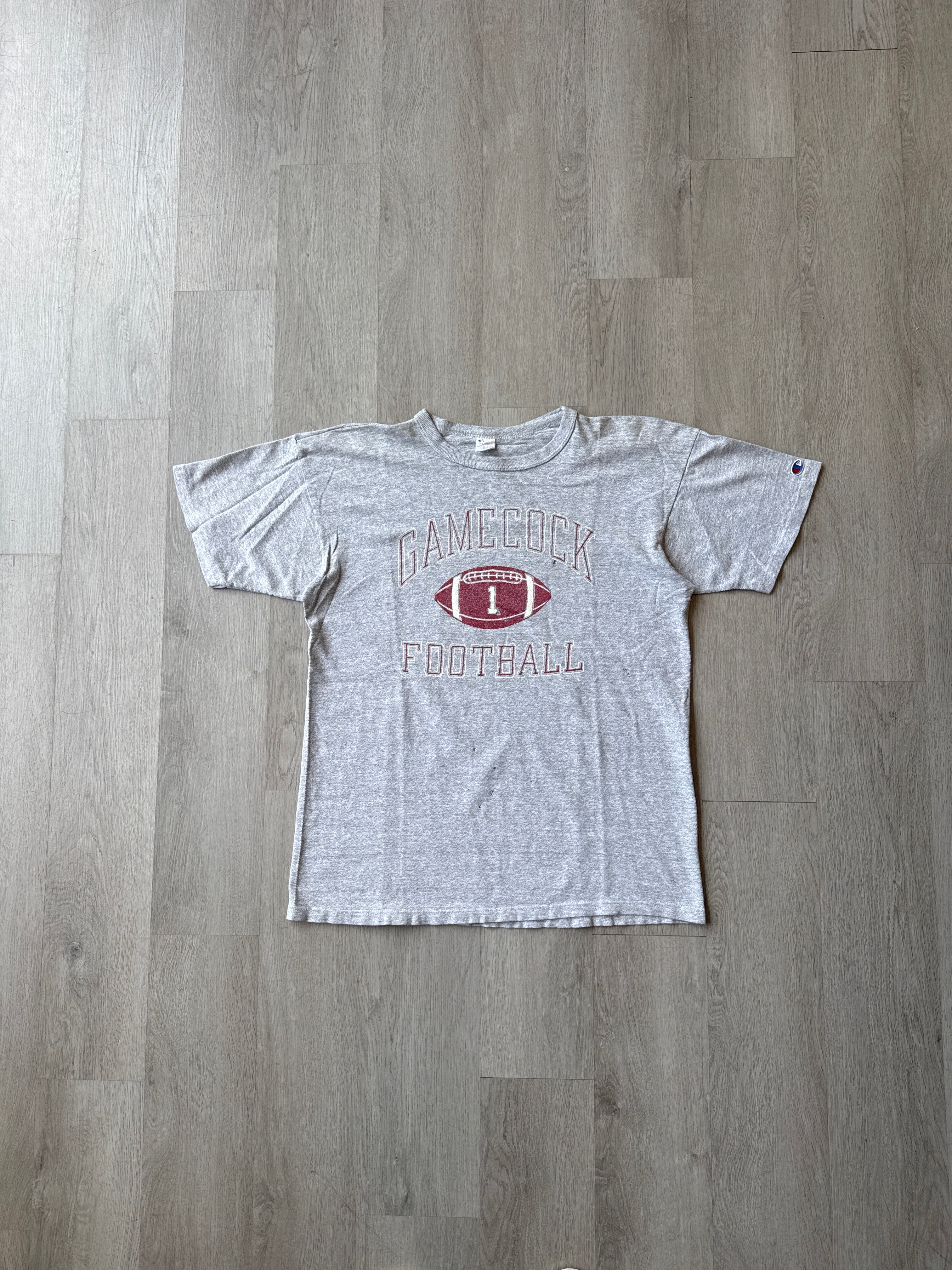 Vintage 80s Champions University Of South Carolina Gamecocks Tee