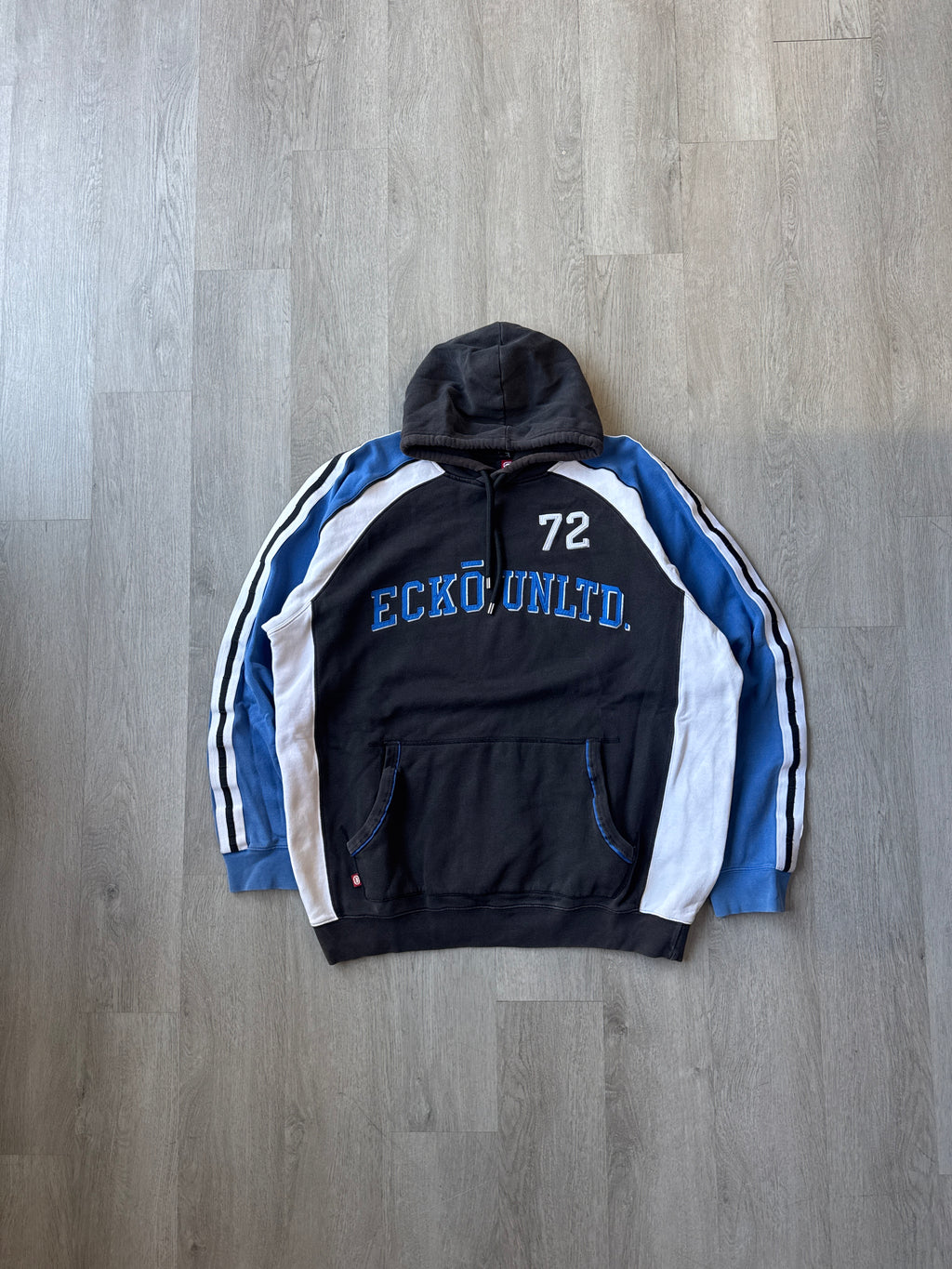 Y2K Ecko Unlimited Embroidered Logo Hoodie