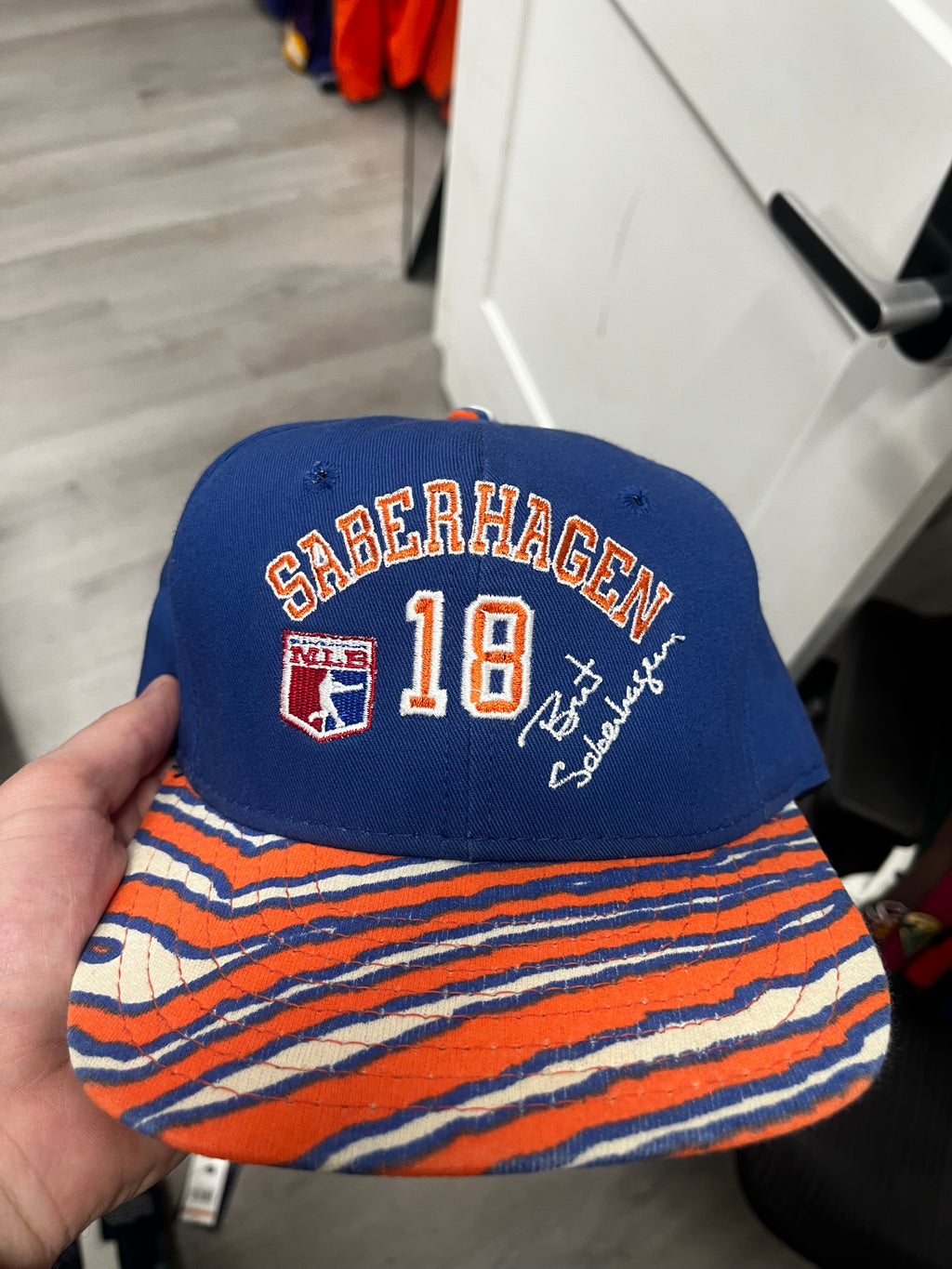 Vintage Saberhagen 18 SnapBack Hat