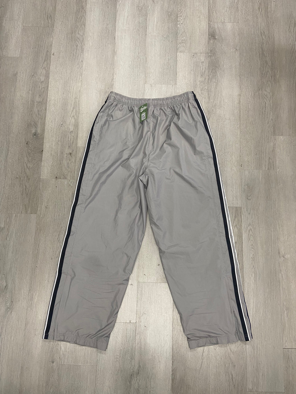 Premier Grey w/ Black/White Stripe Track Pants