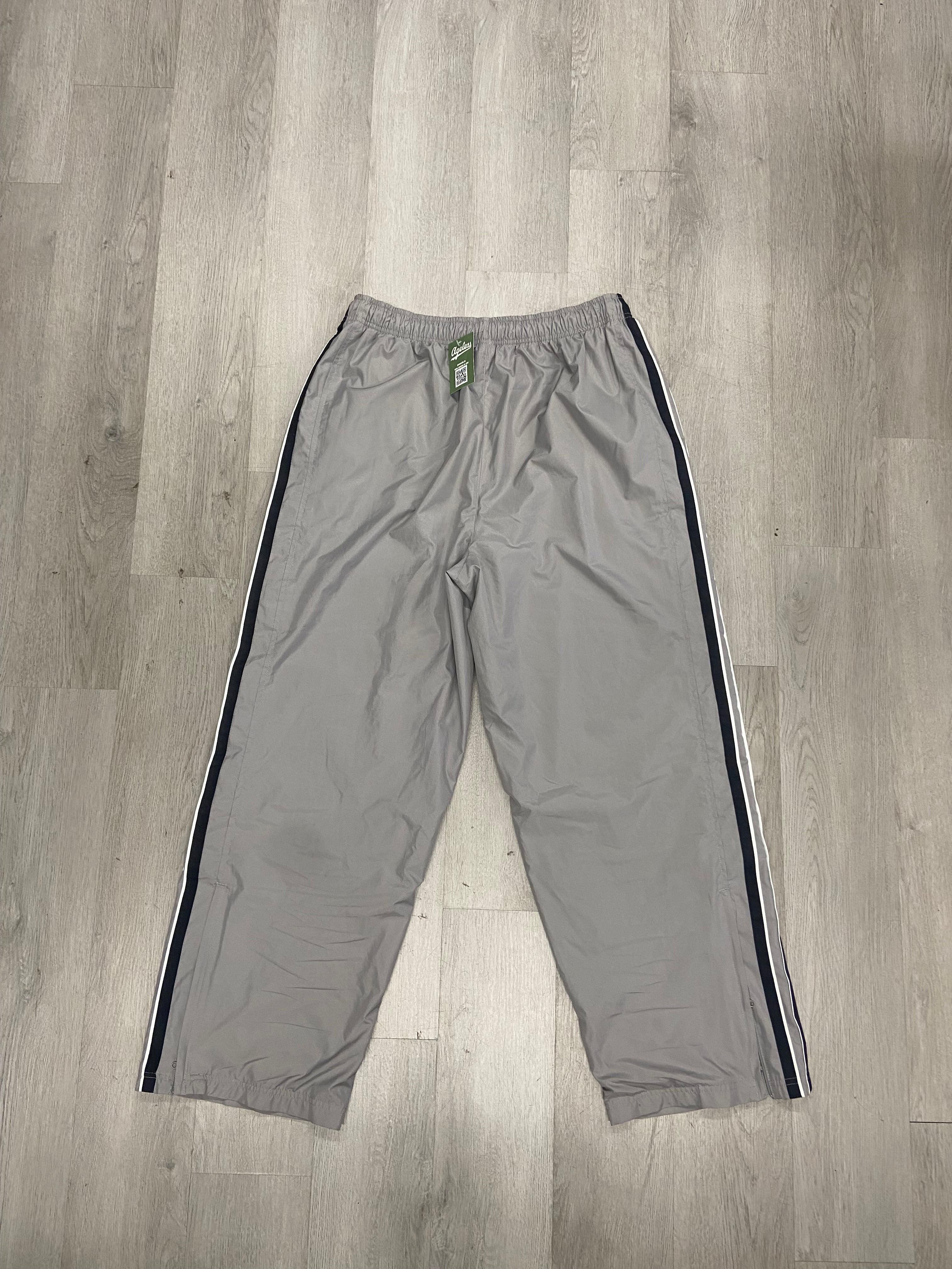 Premier Grey w/ Black/White Stripe Track Pants