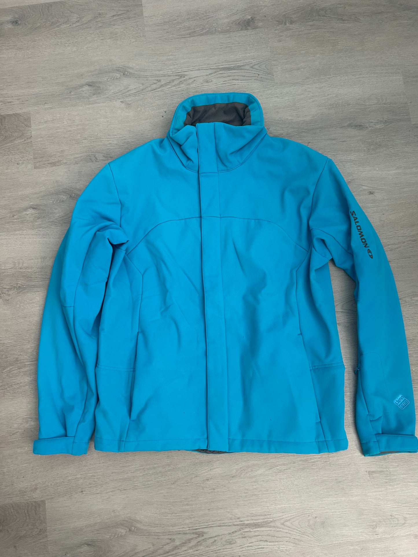 Women Blue Salomon Jacket