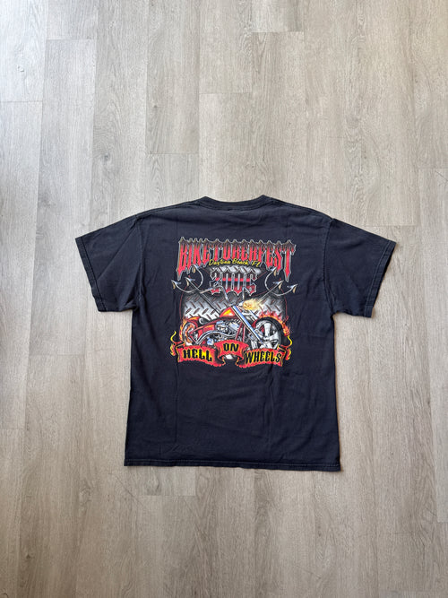 2006 Biketoberfest Daytona Beach Florida Hell On Wheels Tee