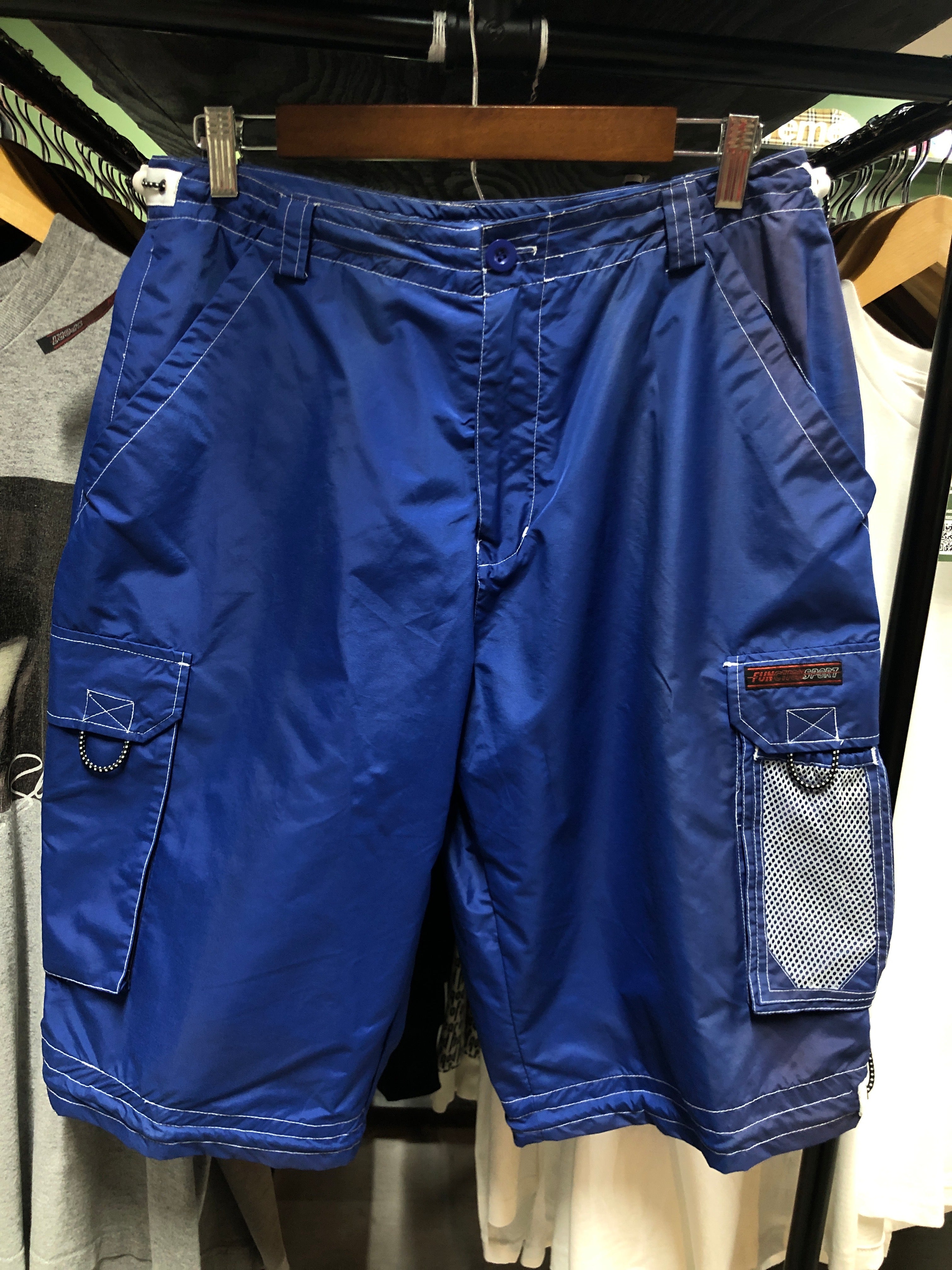 Zen Nylon Blue Shorts Ageless Sc