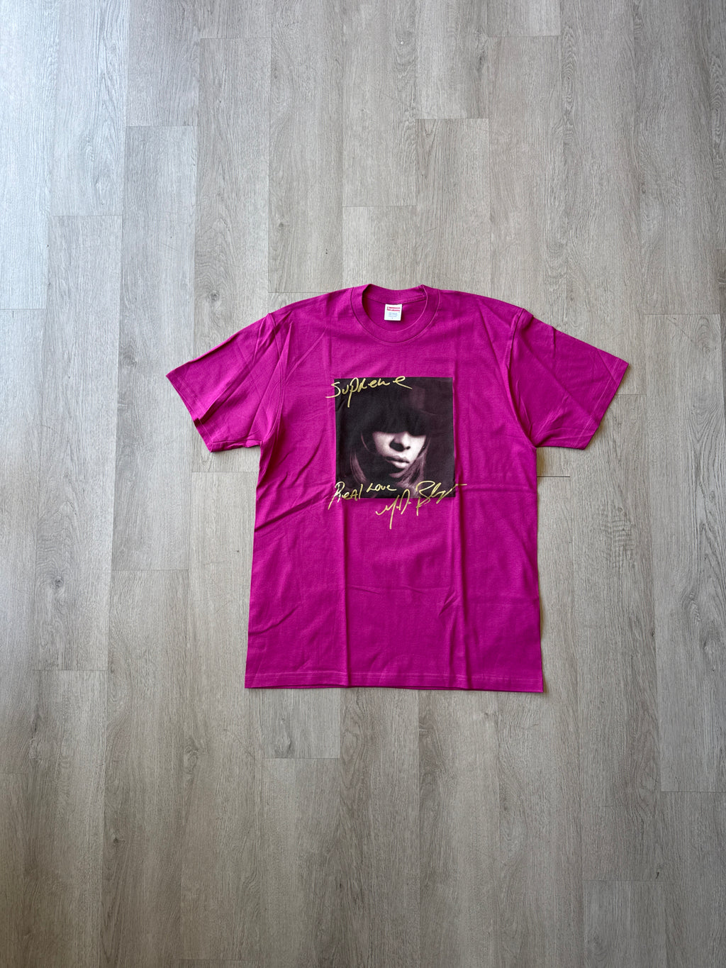 Supreme Mary J. Blige Magenta Tee (FW19)