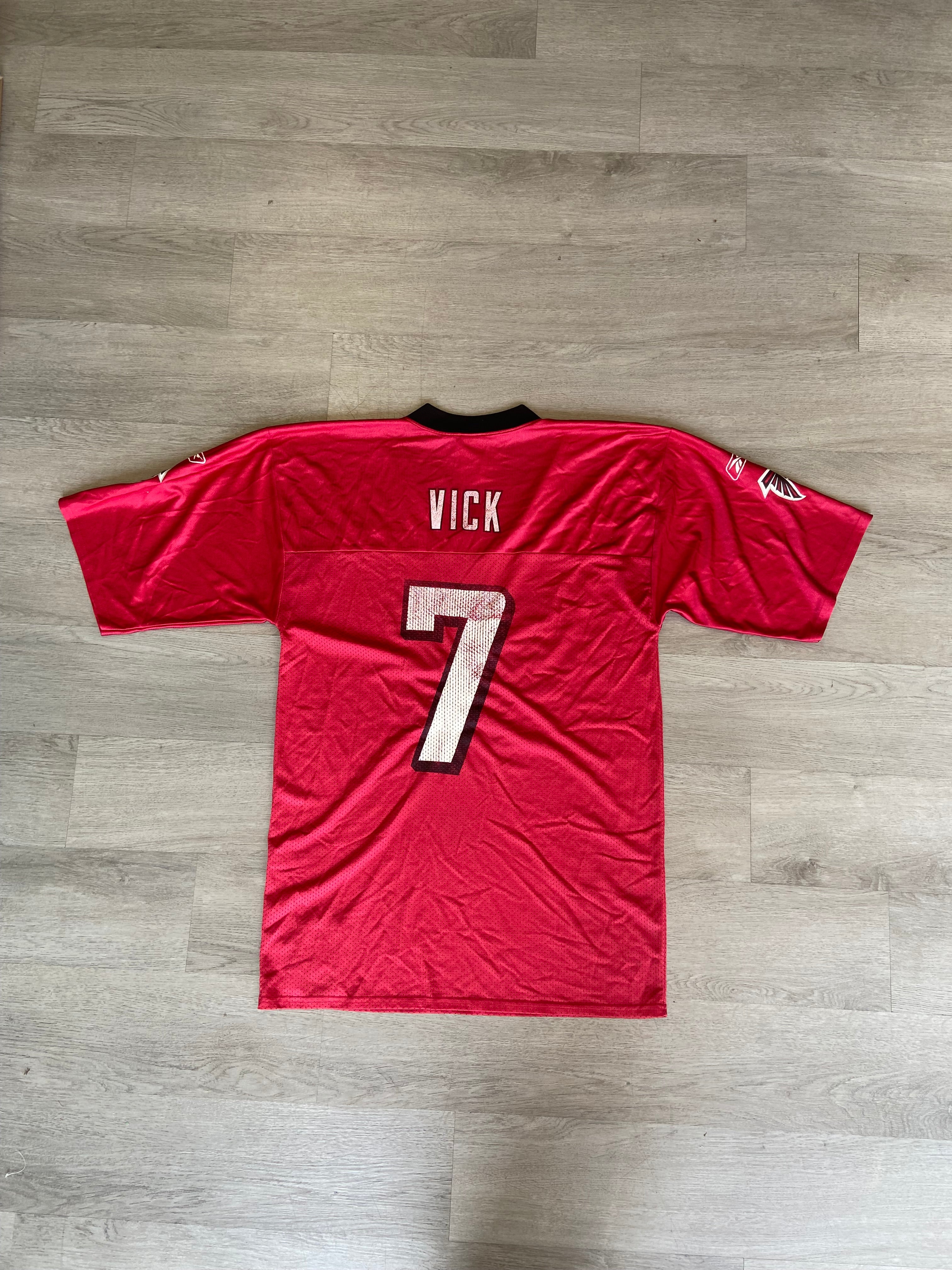 Vintage Reebok NFL Atlanta Falcons Michael Vick Jersey