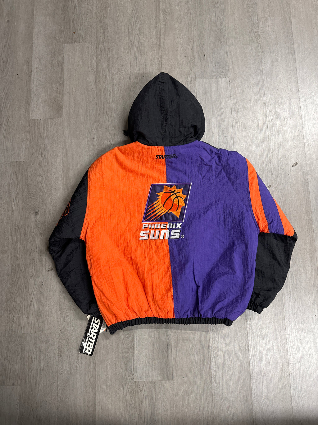 Vintage Starter Phoenix Suns Split Puffer Jacket