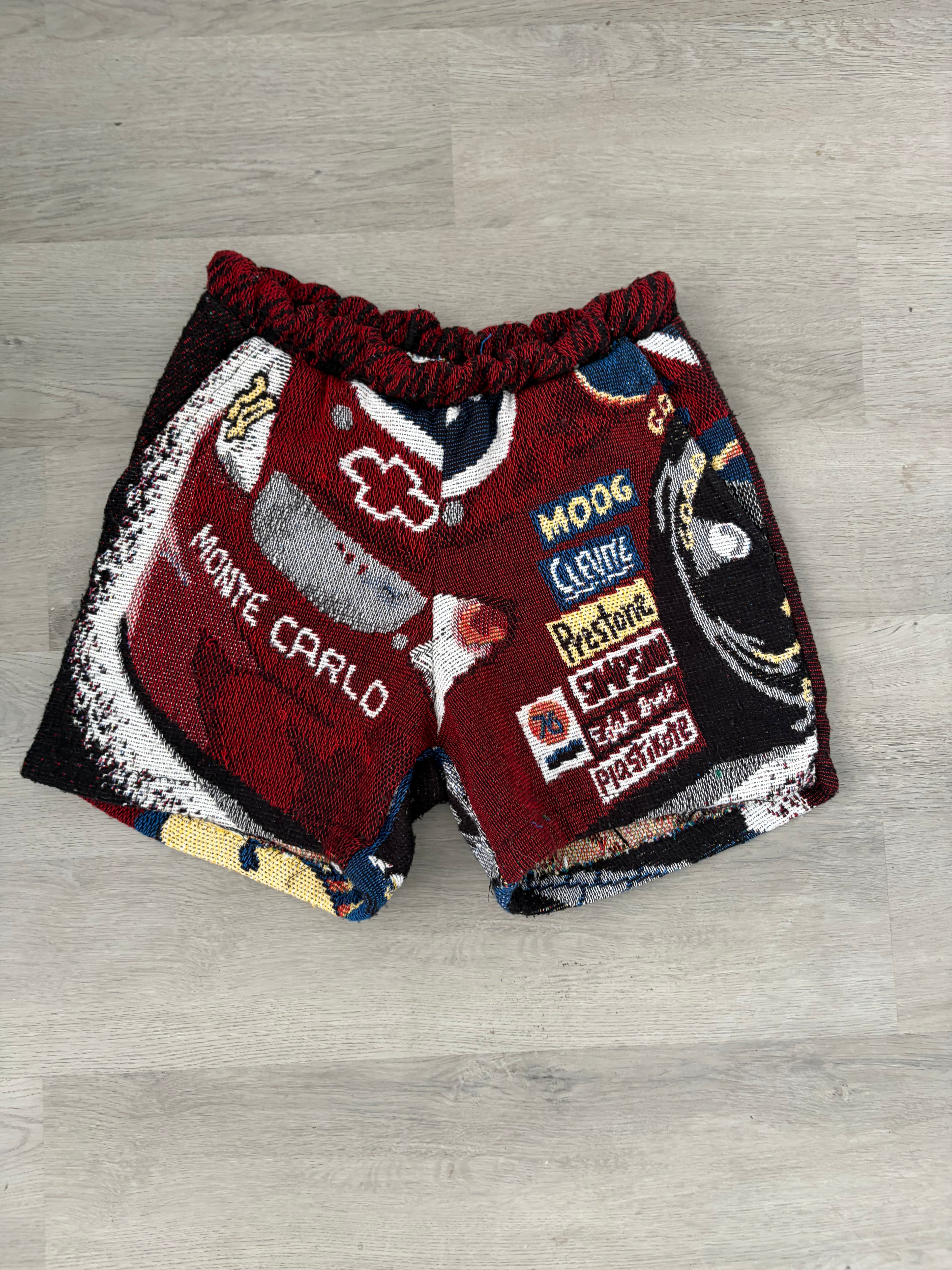 Vintage NASCAR Racing Reworked Shorts