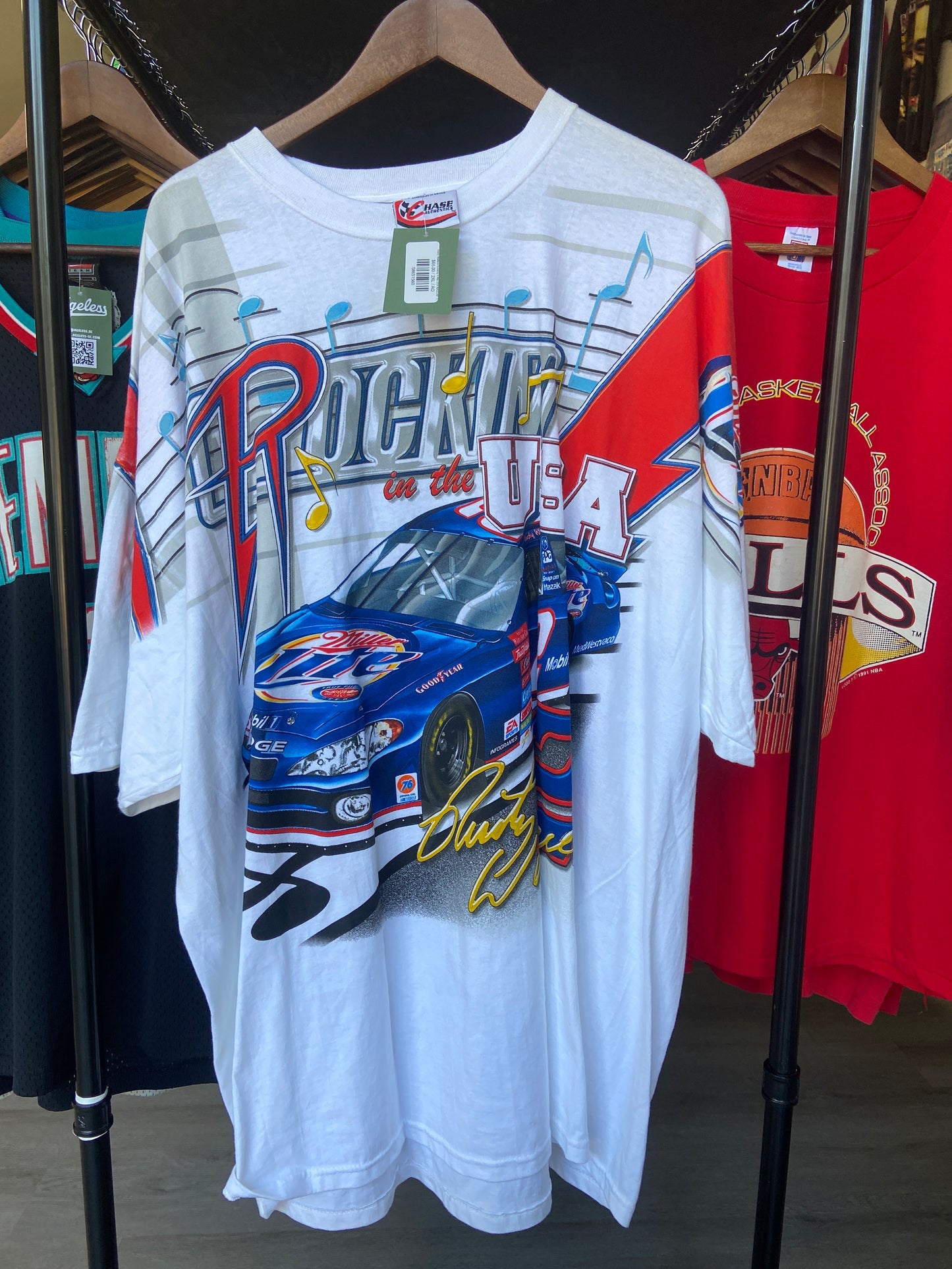 Rusty Wallace Rocking in the USA NASCAR Tee