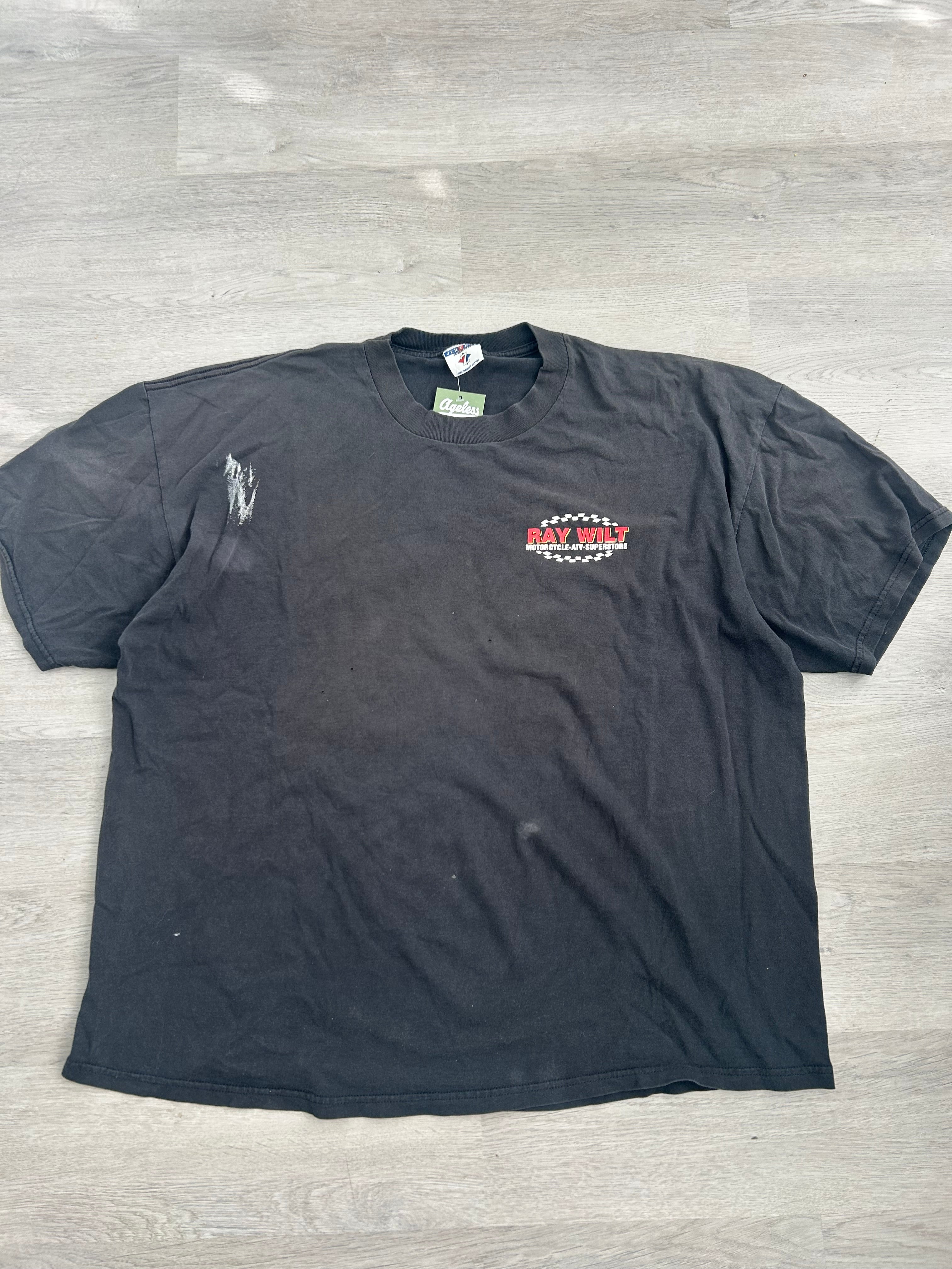 Black Ray Wilt Motorcycle Tee