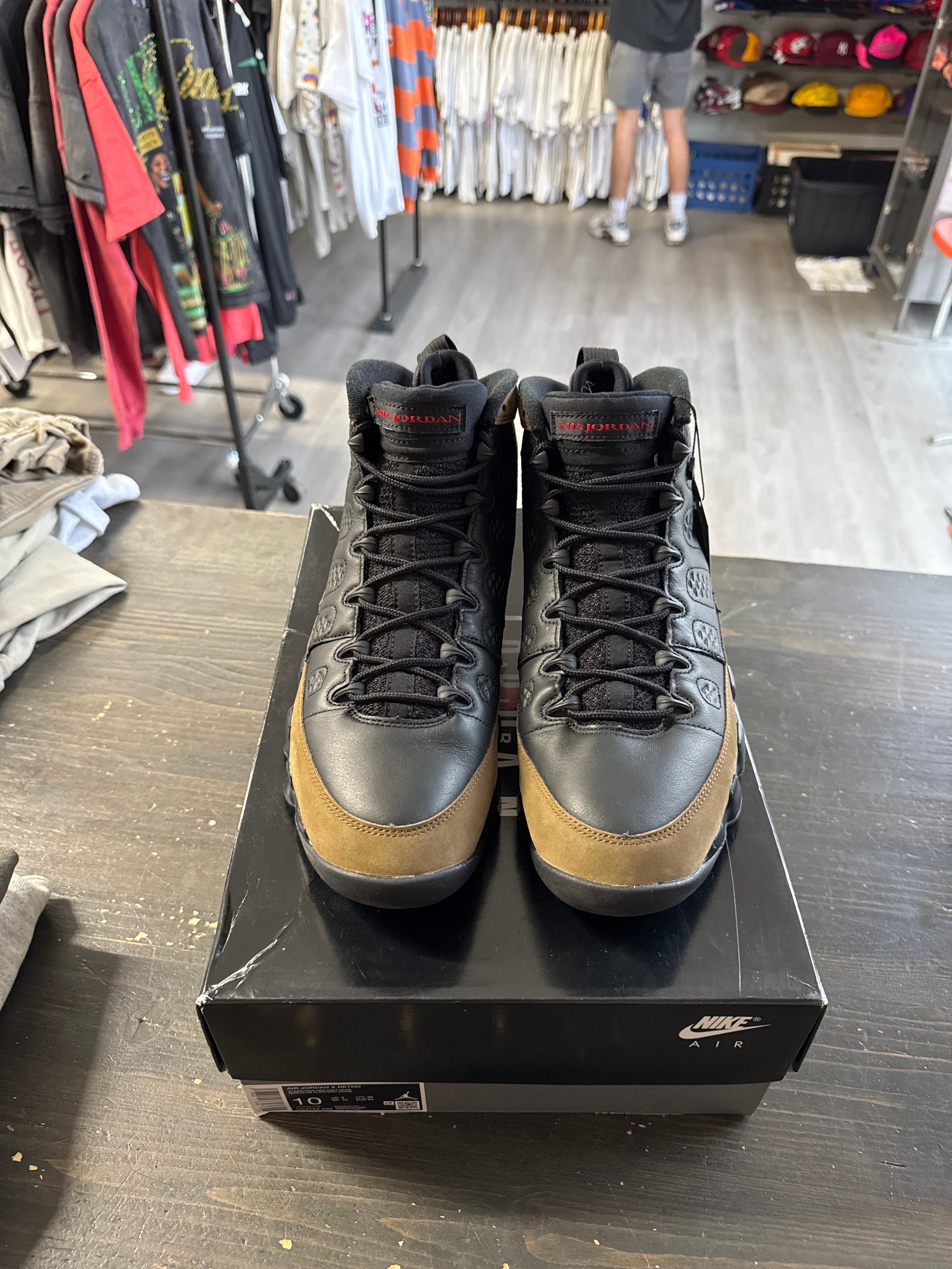 Pre-owned Jordan Retro 9 Olive (2024)