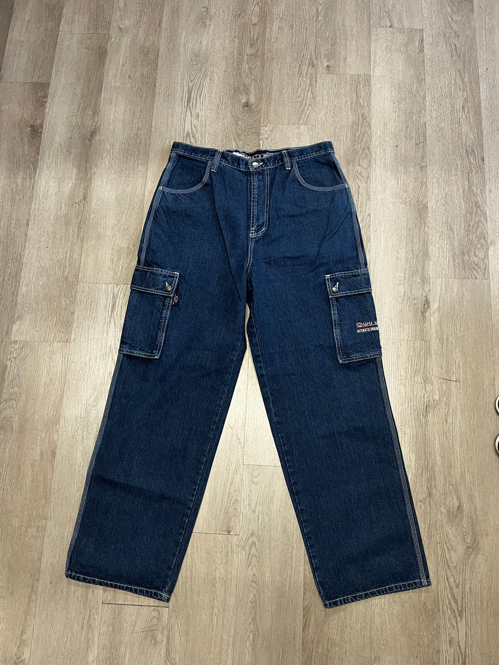 Wu Wear Denim Cargo Jeans