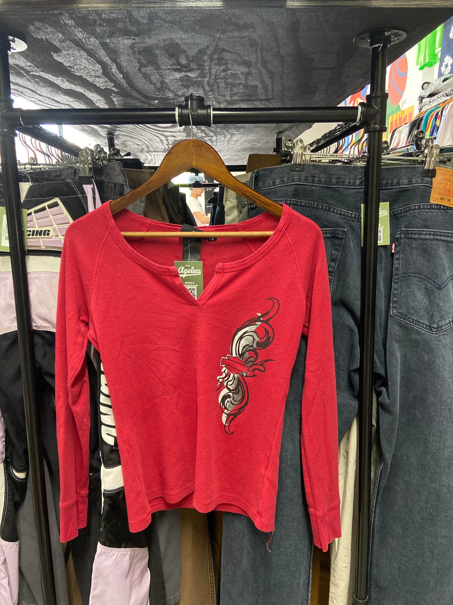 Women’s Y2K Harley Davidson Thermal