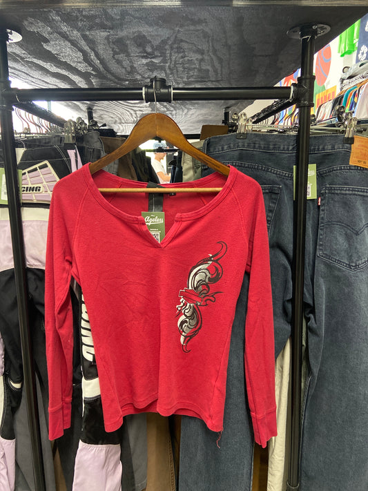 Womens Y2K Harley Davidson Thermal