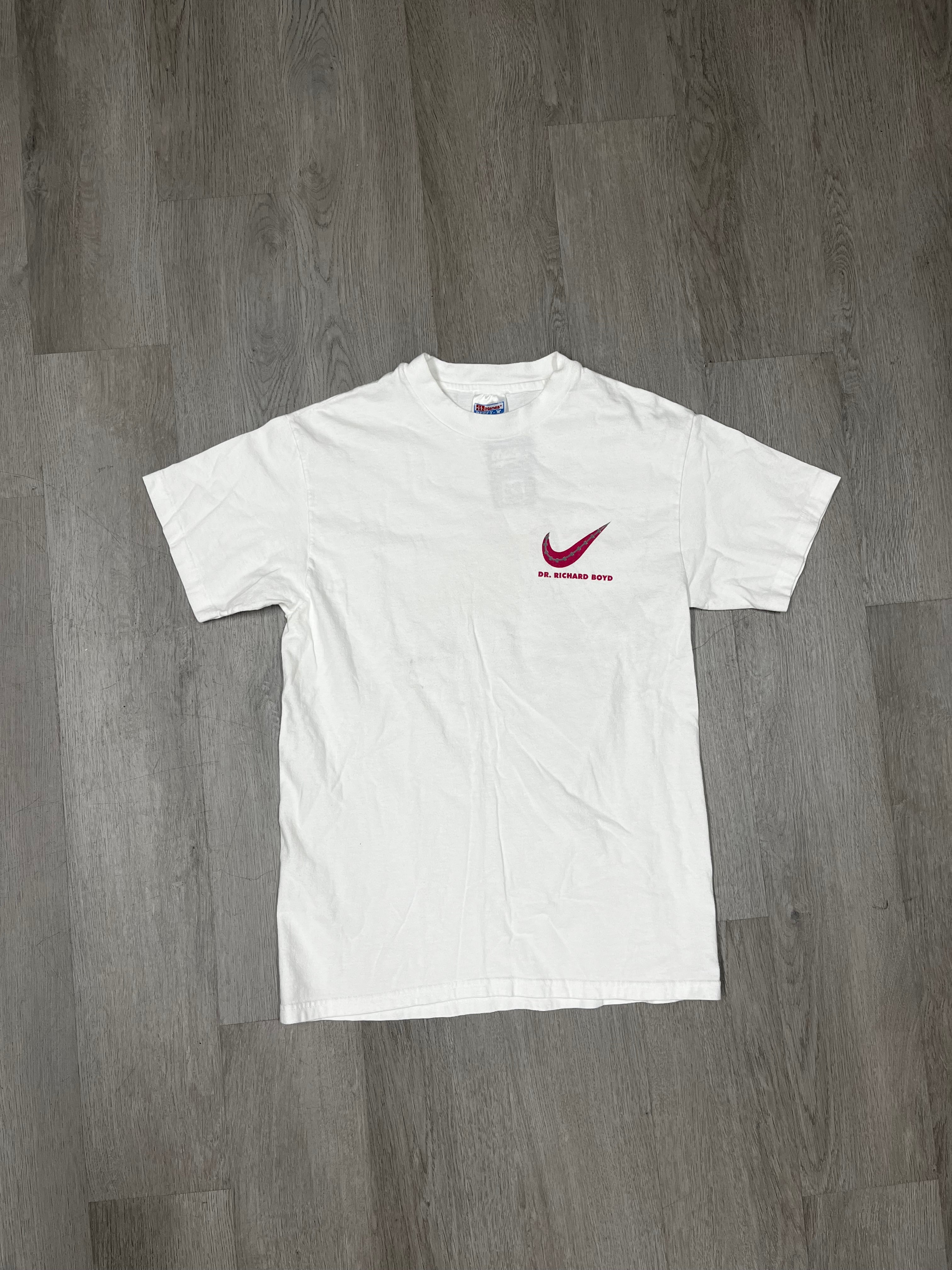 Vintage ‘Just Brace It’ Nike Swoosh Tee