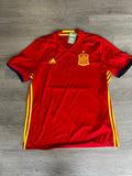 Adidas Spain 2016-17 Soccer Jersey