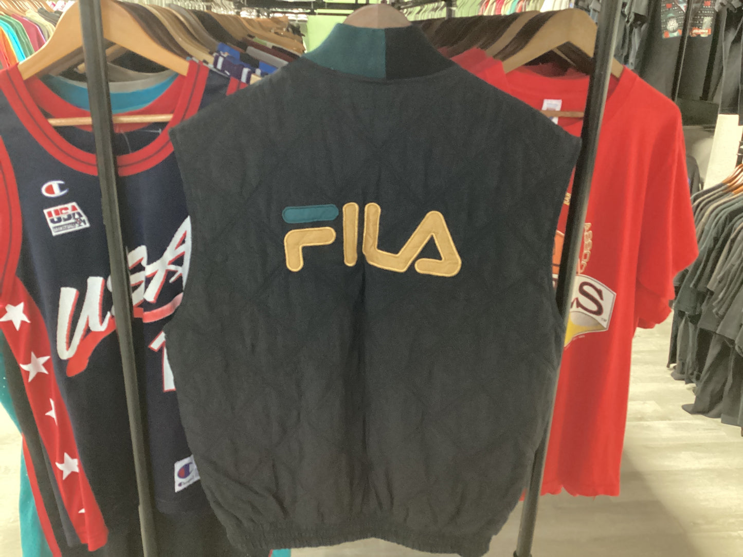 Vintage Fila Vest