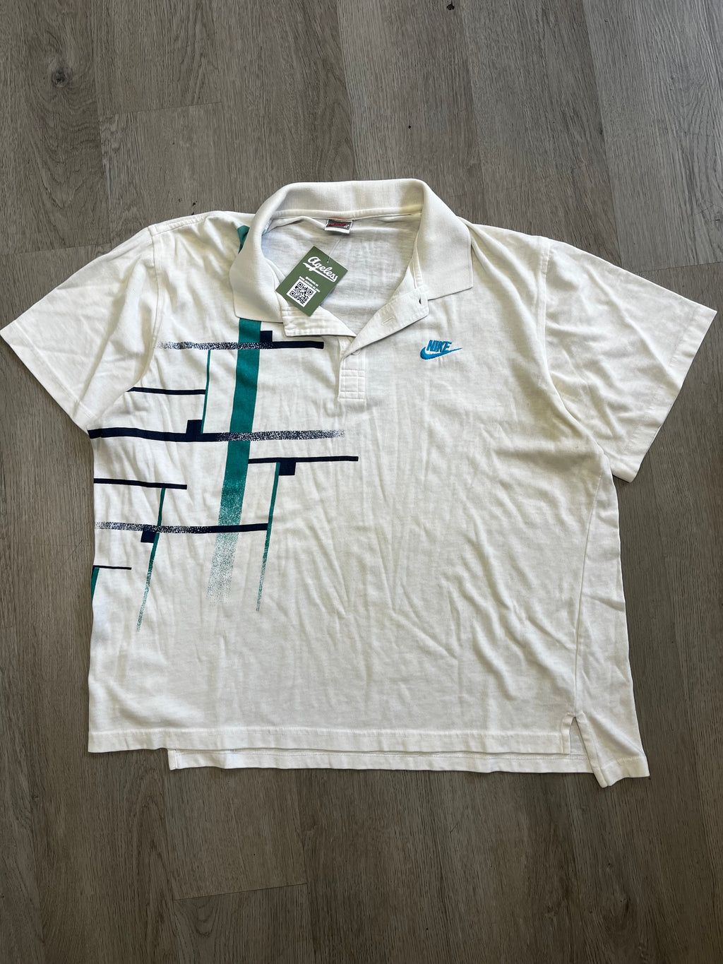 Vintage Nike White Polo