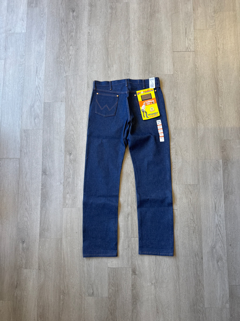 Wrangler Cowboy Cut Original Fit Dark Washed Denim Jeans