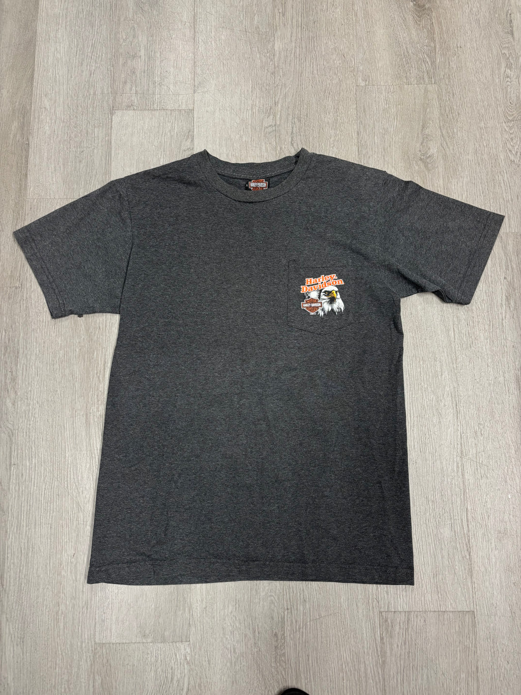 Harley Davidson ‘Roll It Up At Alefs’ Bald Eagle Kansas Tee