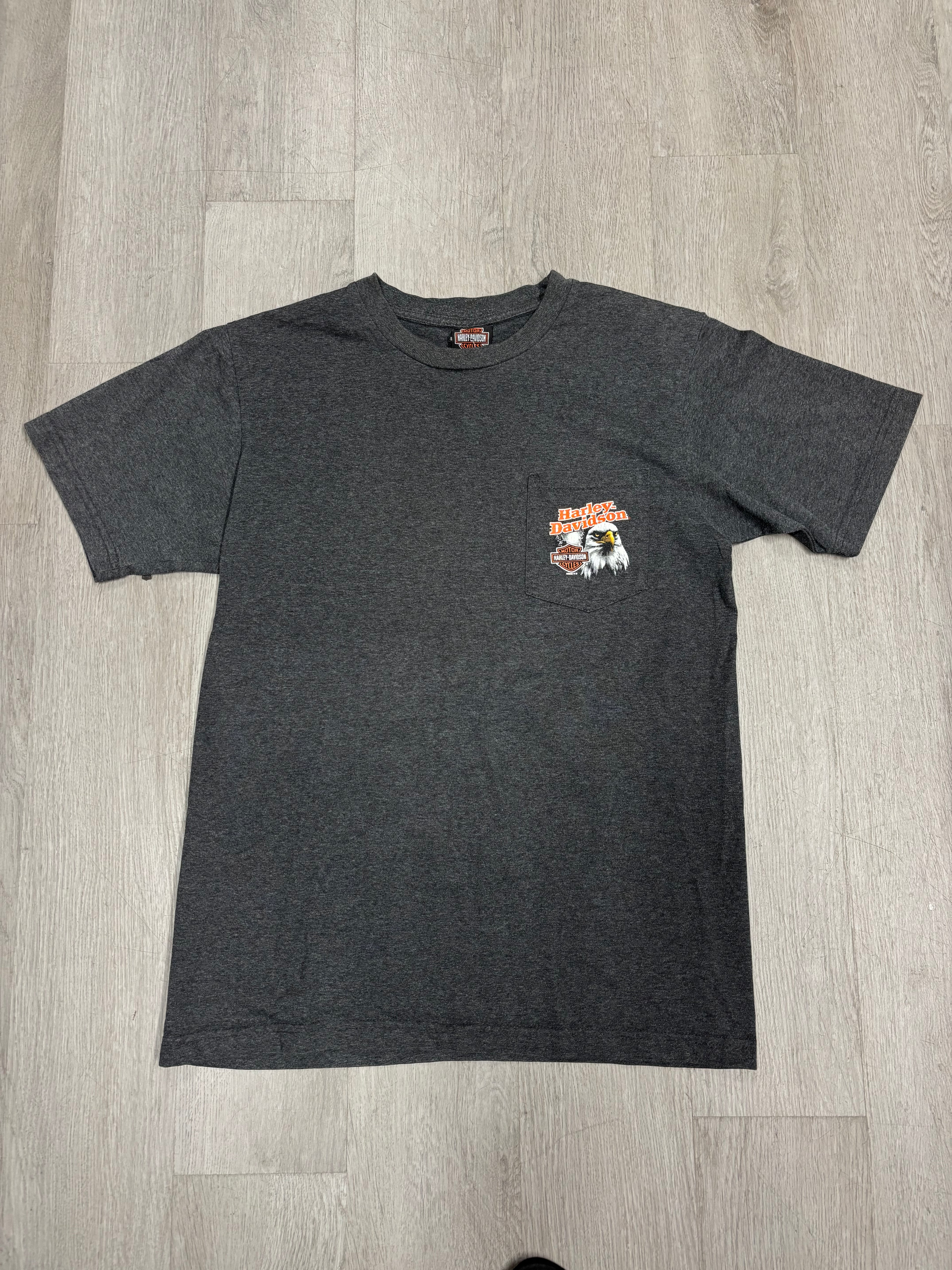 Harley Davidson ‘Roll It Up At Alefs’ Bald Eagle Kansas Tee