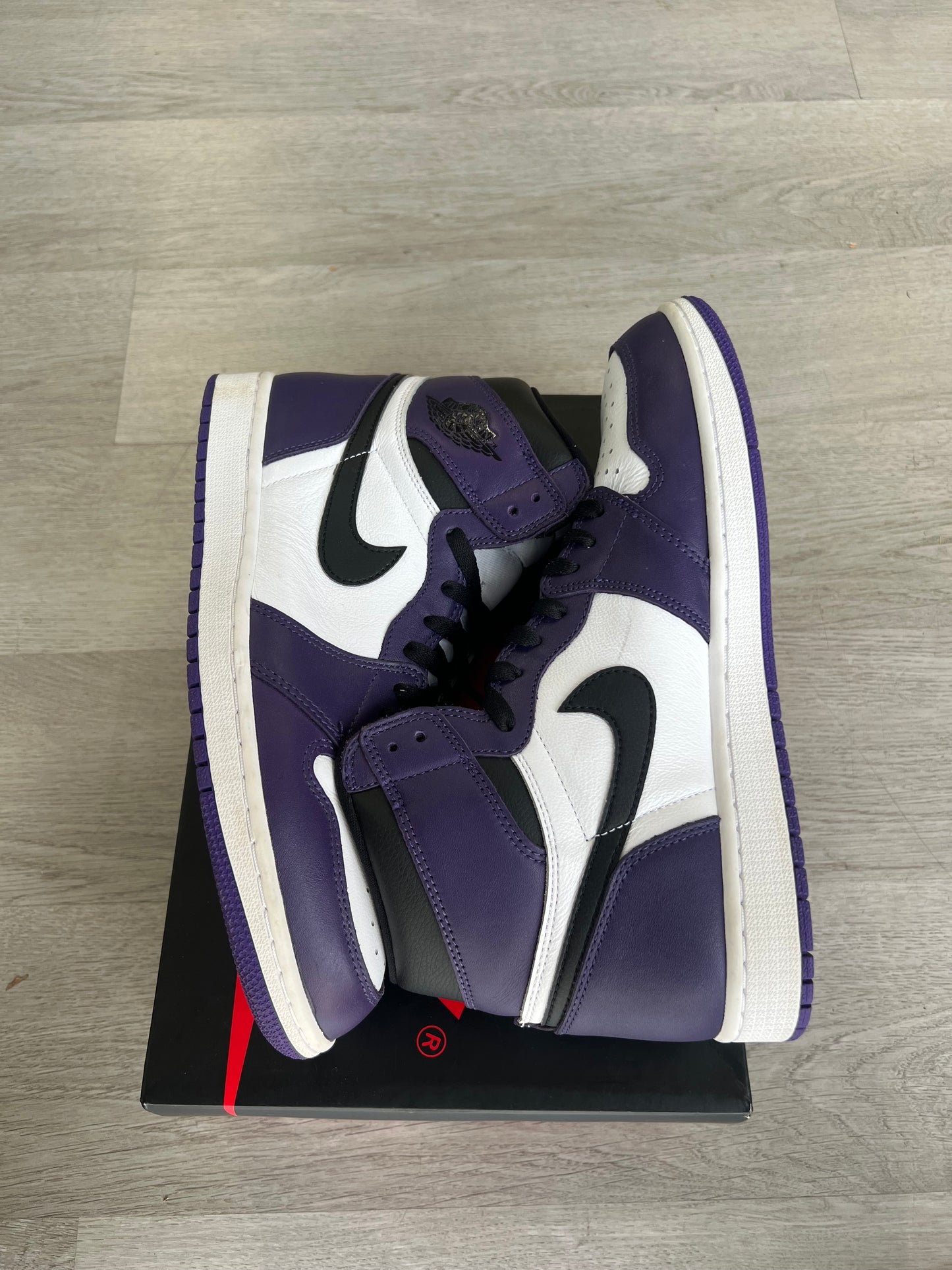 Pre-Owned Jordan 1 Retro High Court Purple White