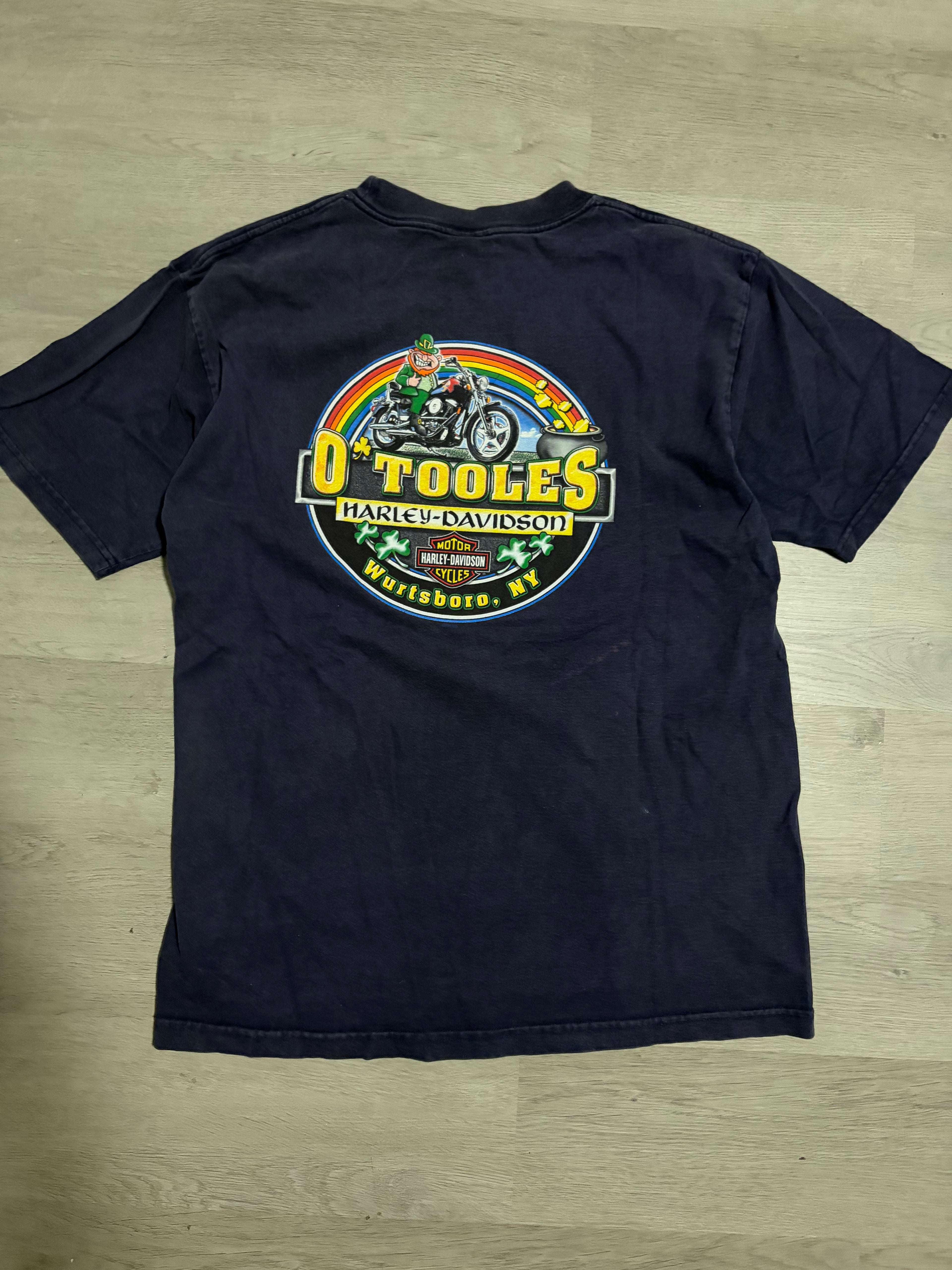 Harley Davidson Leprechaun New York Tee