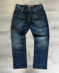 Christian Audigier x Ed Hardy Embroidered Skull Jeans