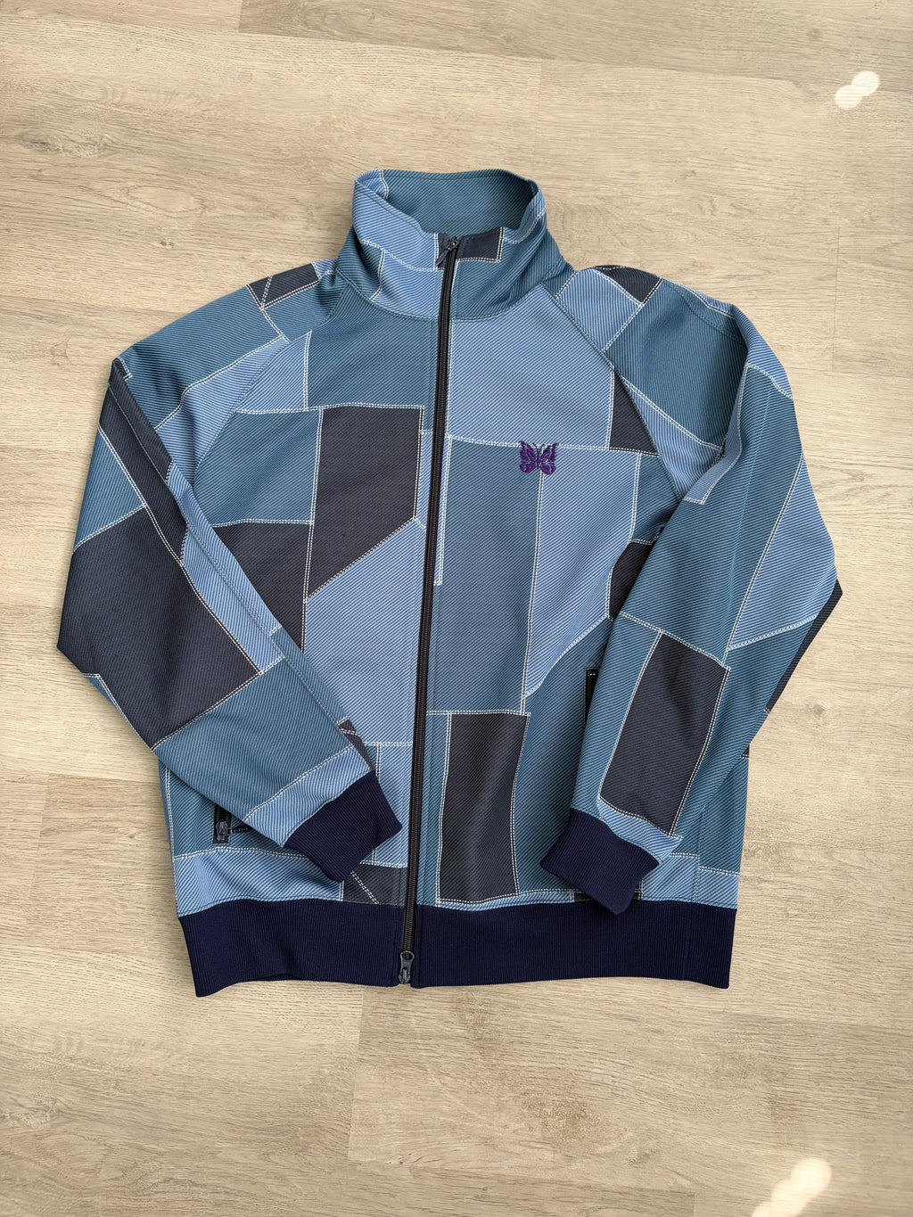Needles Poly Jacquard “Patchwork” Track Jacket