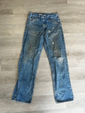 Vintage Distressed Light Dirt Wash Carhartt Jeans