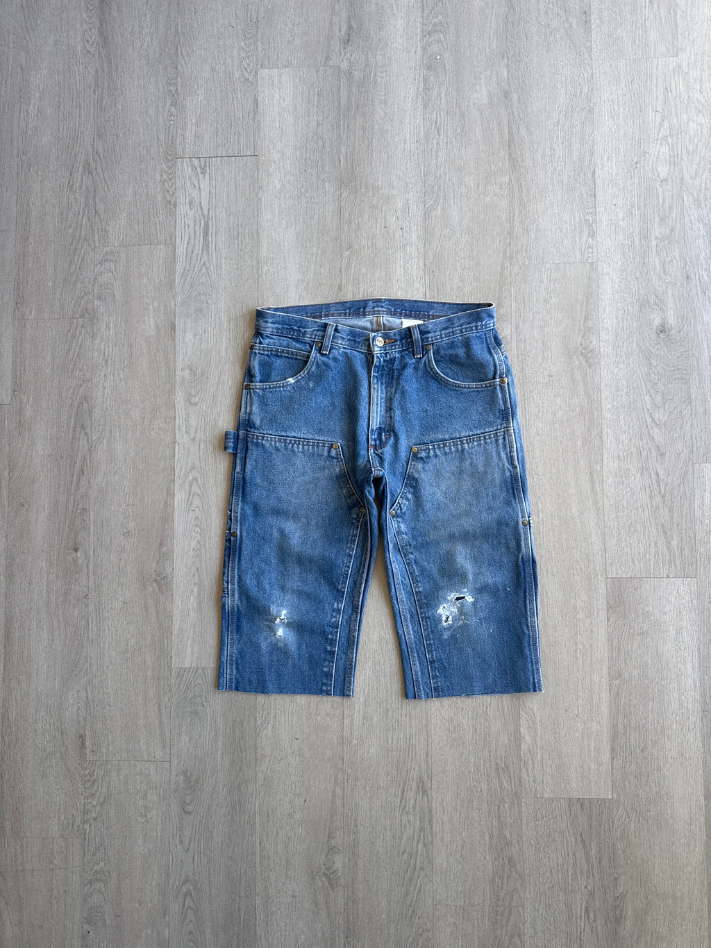 Vintage 90s Key Distressed Double Knee Carpenter Shorts