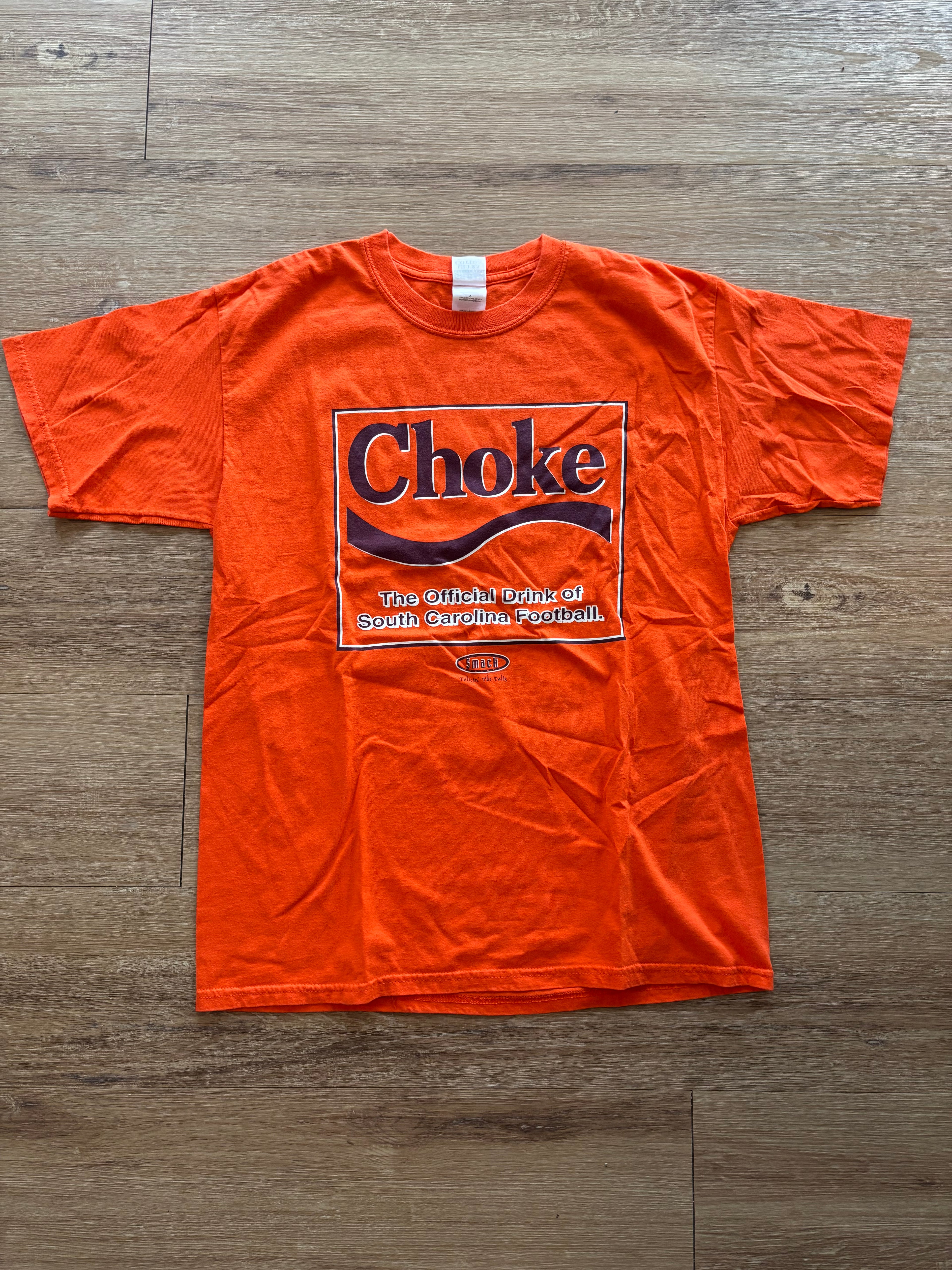 Vintage Choke The Official Drink of South Carolina Football Tee