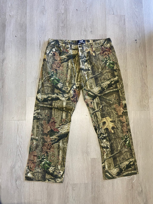 Y2K Mossy Oak Dark Camo Pants