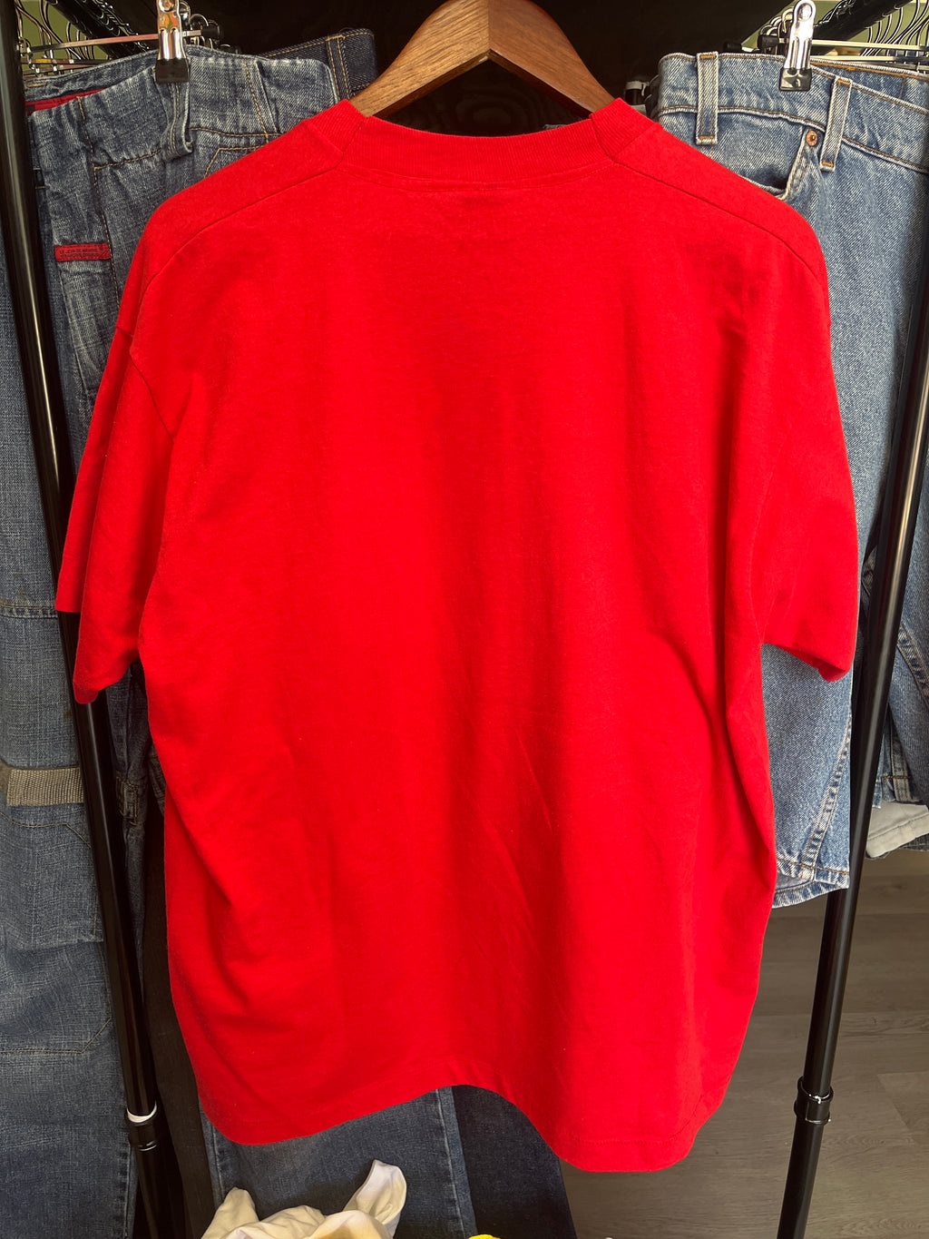 Wisconsin Badgers Hockey Red Tee