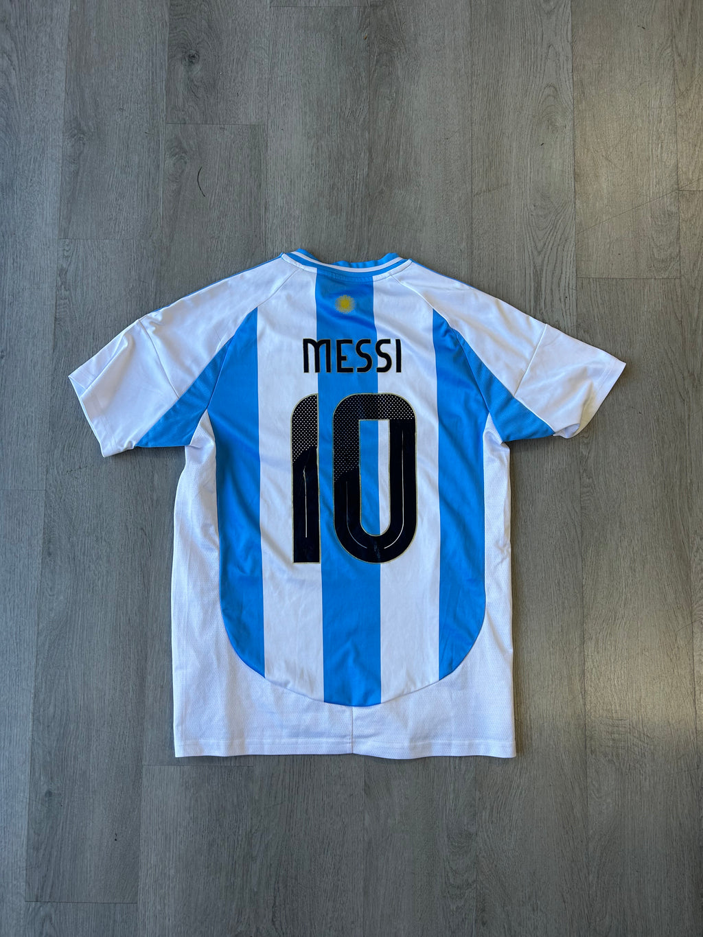 2024 Adidas Argentina Home Lionel Messi Jersey